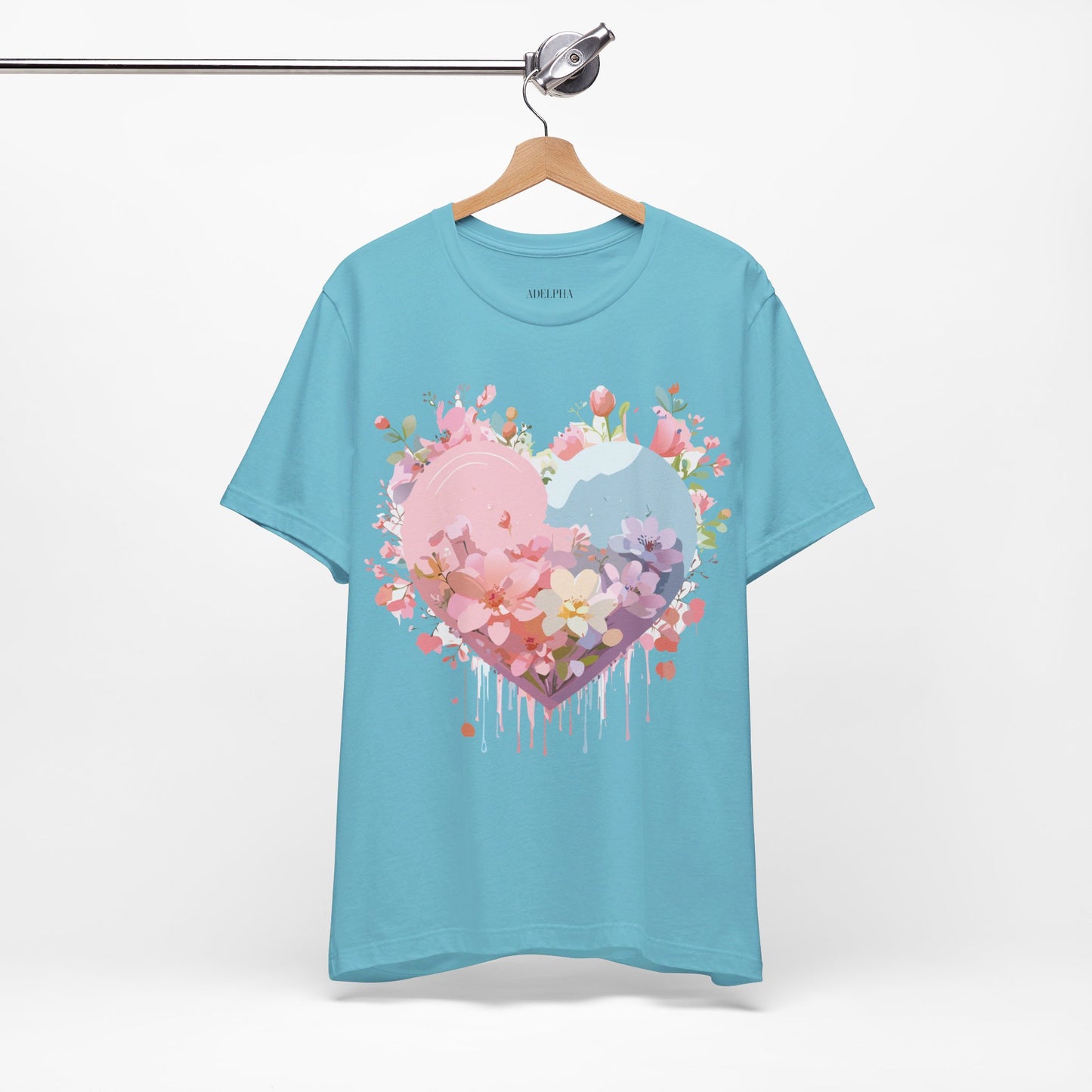 Natural Cotton Tee Shirt - Love story Collection Printify