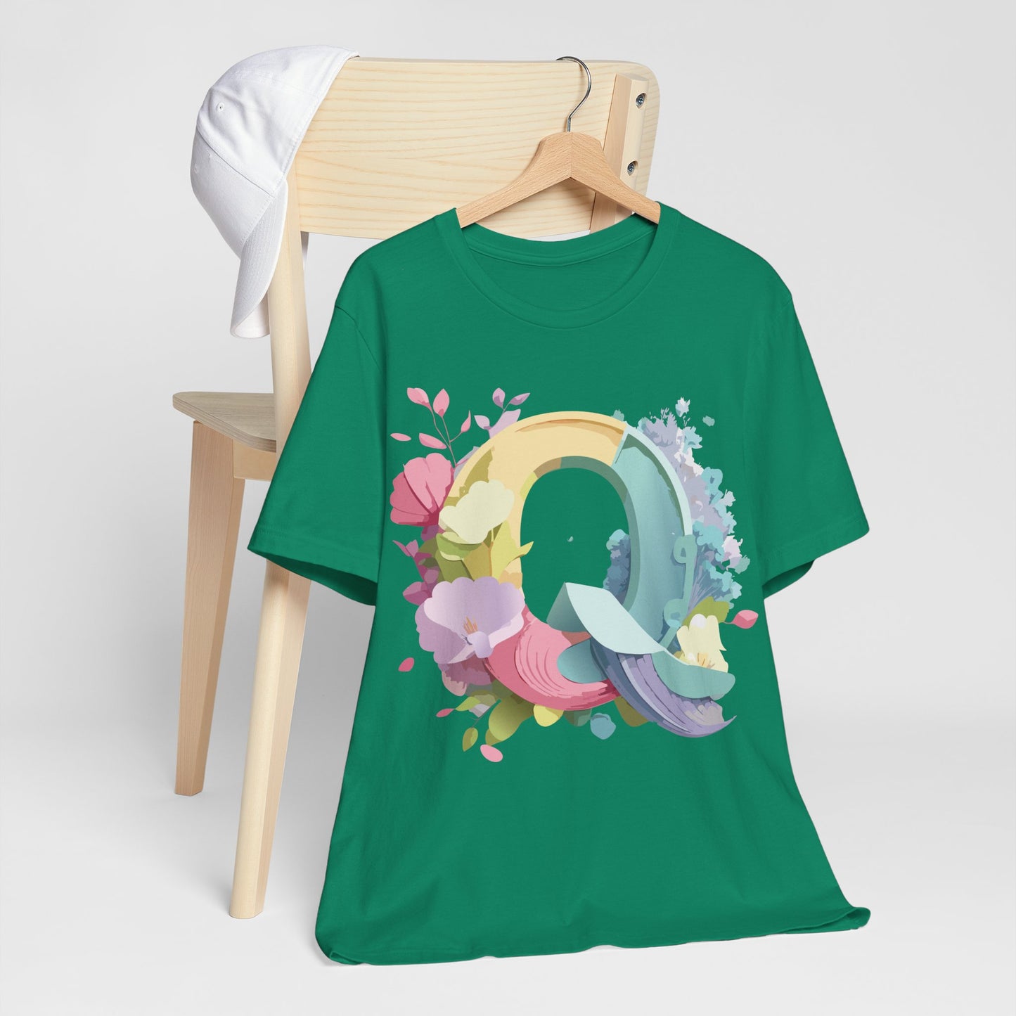 Letter Shirt, Letter Q Shirt - ADELPHA