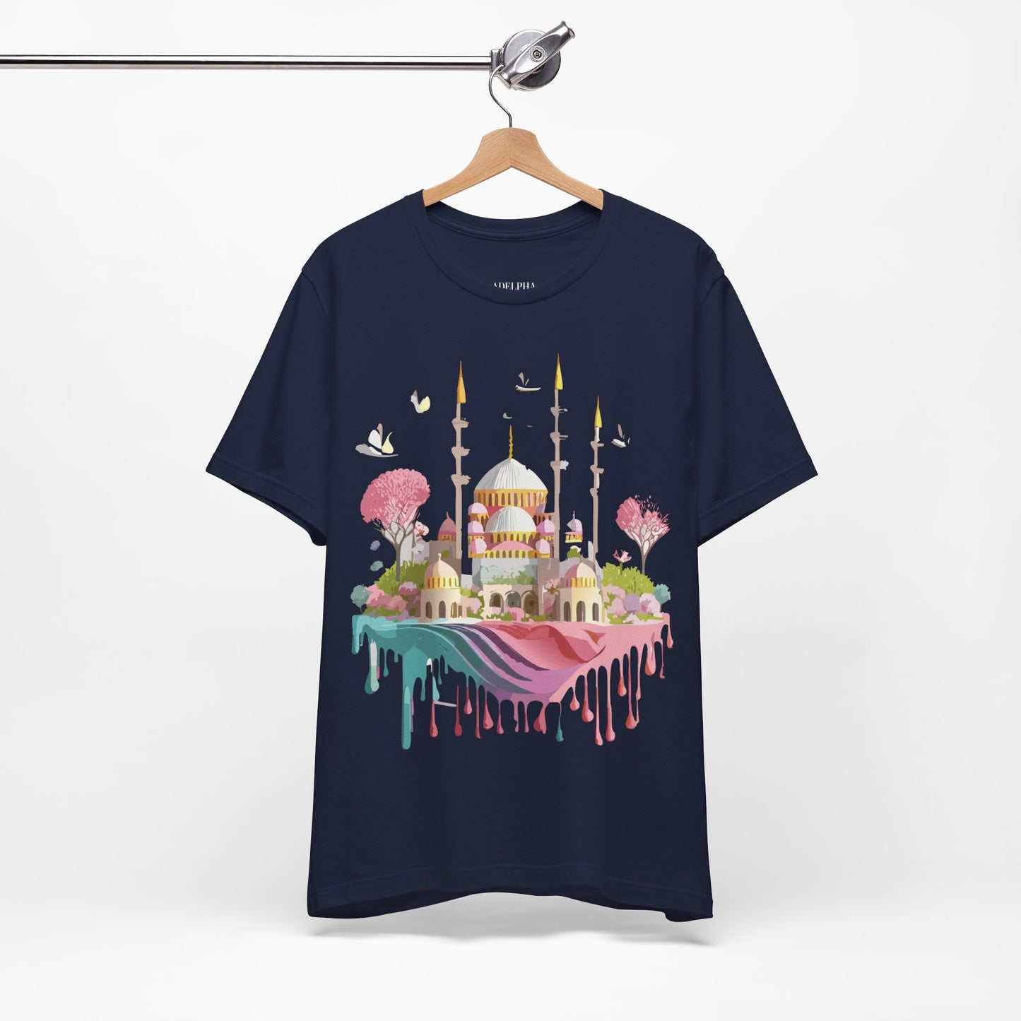 Natural Cotton Tee Shirt - Istanbul, Turkey Printify