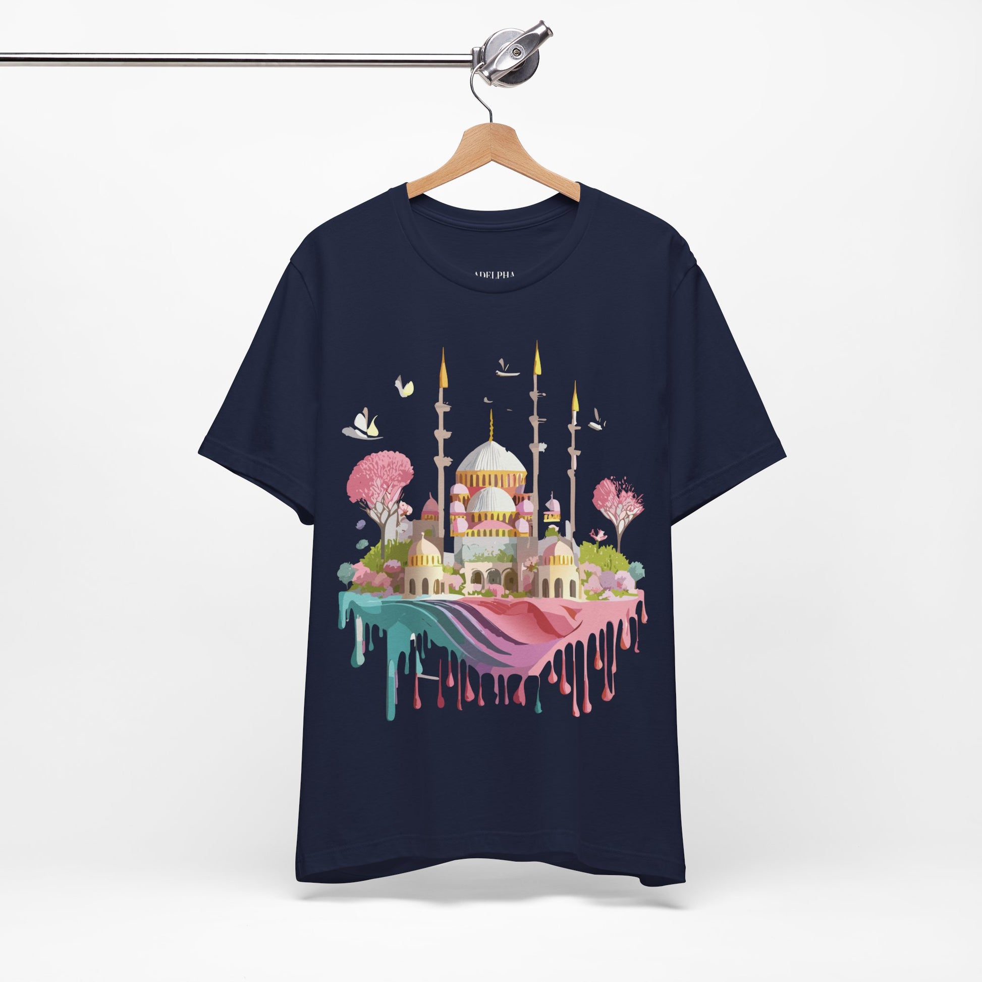 Natural Cotton Tee Shirt - Istanbul, Turkey Printify