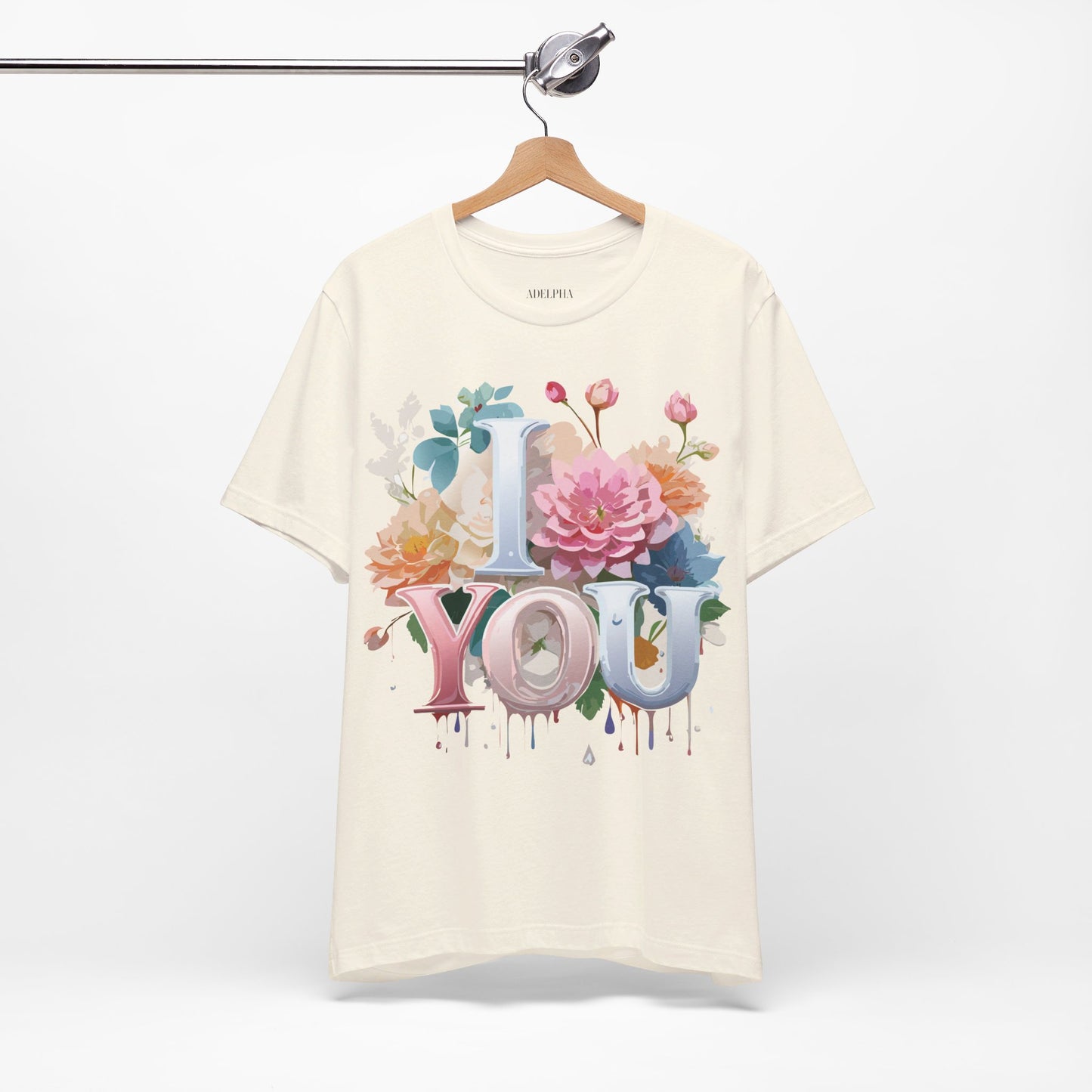Natural Cotton Tee Shirt - Love story Collection Printify