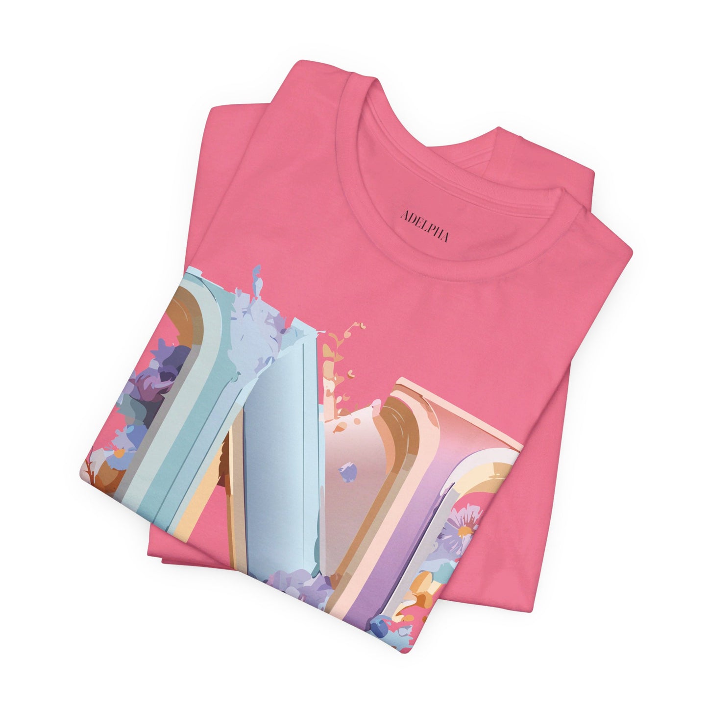 Natural Cotton Tee Shirt - Letters Collection - N Printify