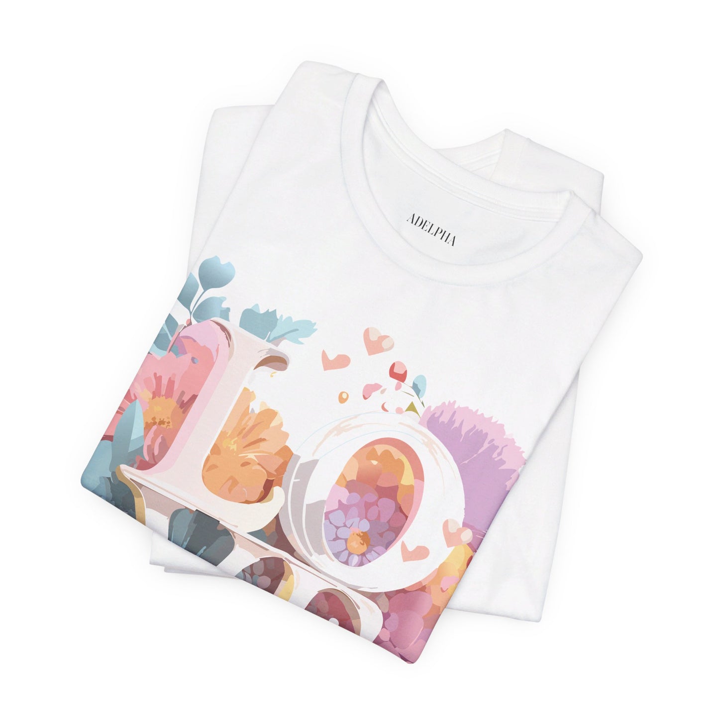 Natural Cotton Tee Shirt - Love story Collection Printify