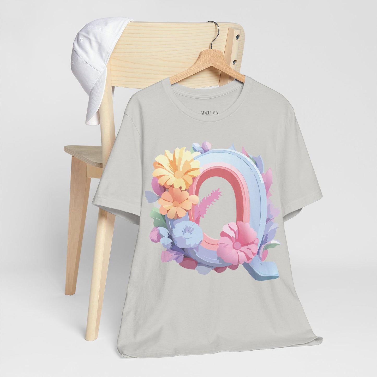 Letter Shirt, Letter Q Shirt - ADELPHA