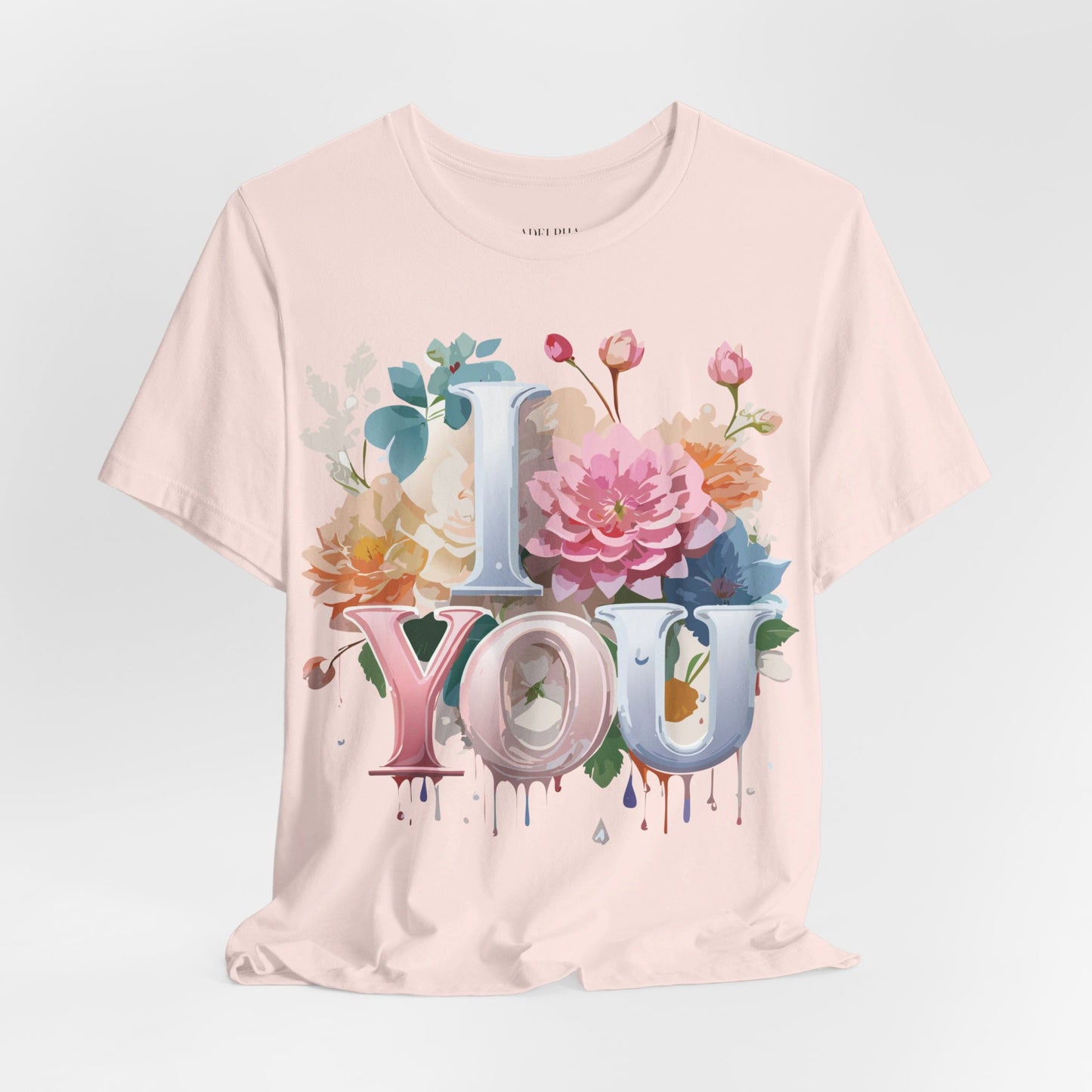 Natural Cotton Tee Shirt - Love story Collection Printify