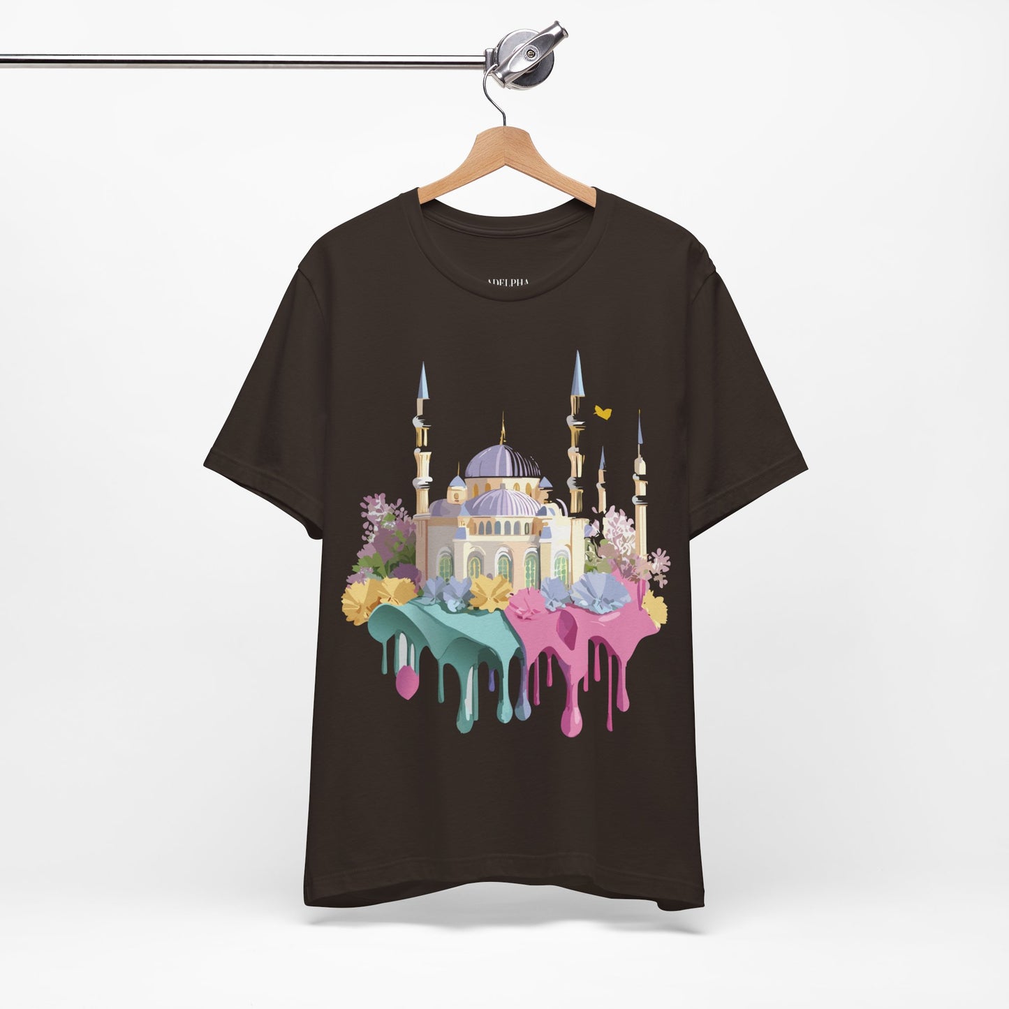 Natural Cotton Tee Shirt - Istanbul, Turkey Printify