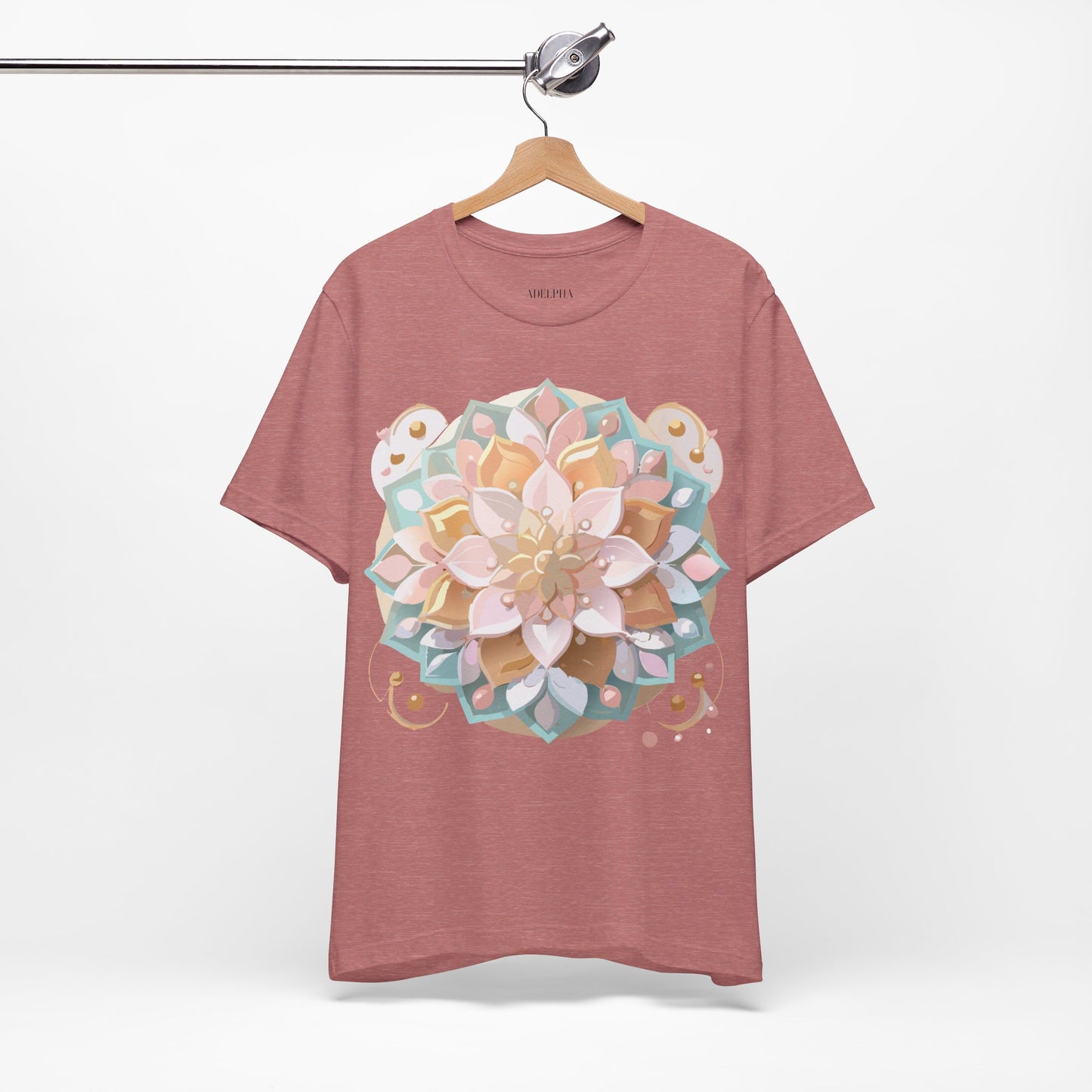 Natural Cotton Tee Shirt - Medallion Collection Printify