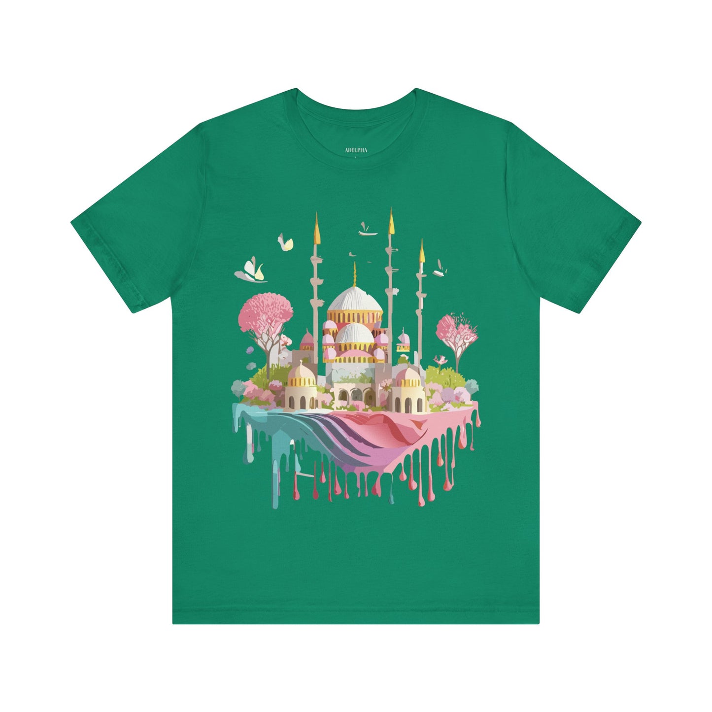 Natural Cotton Tee Shirt - Istanbul, Turkey Printify