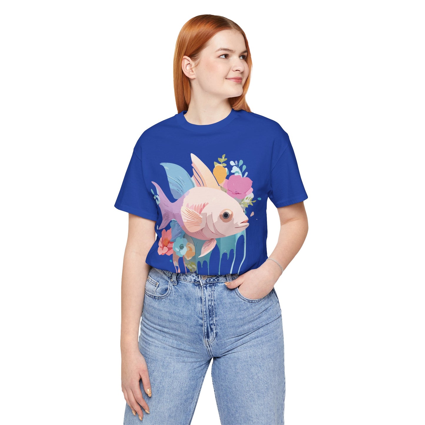 Shirt with Animals | Fish Printify