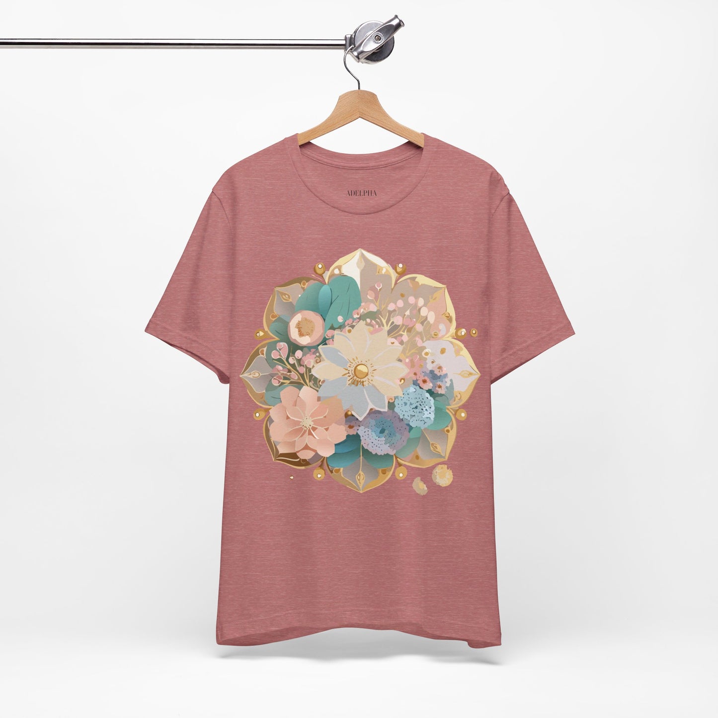 Natural Cotton Tee Shirt - Medallion Collection Printify