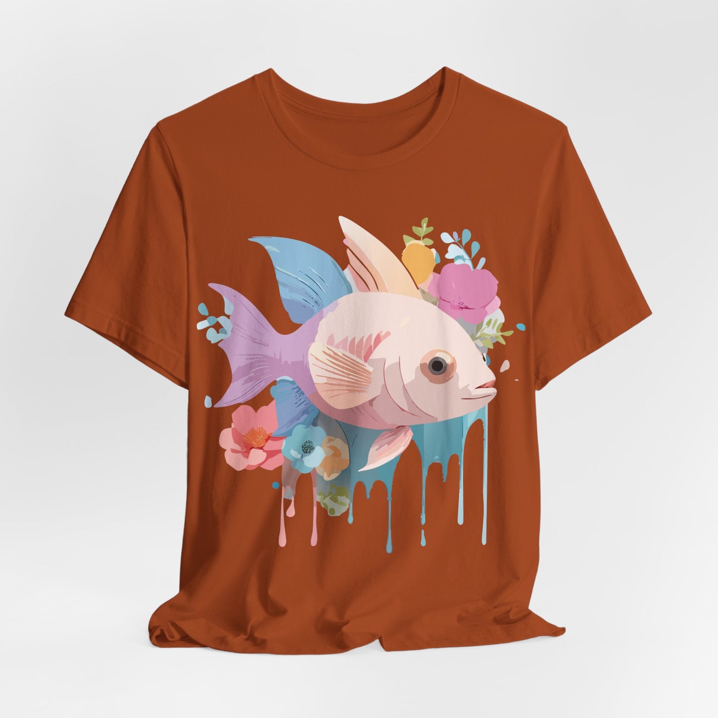 Shirt with Animals | Fish Printify