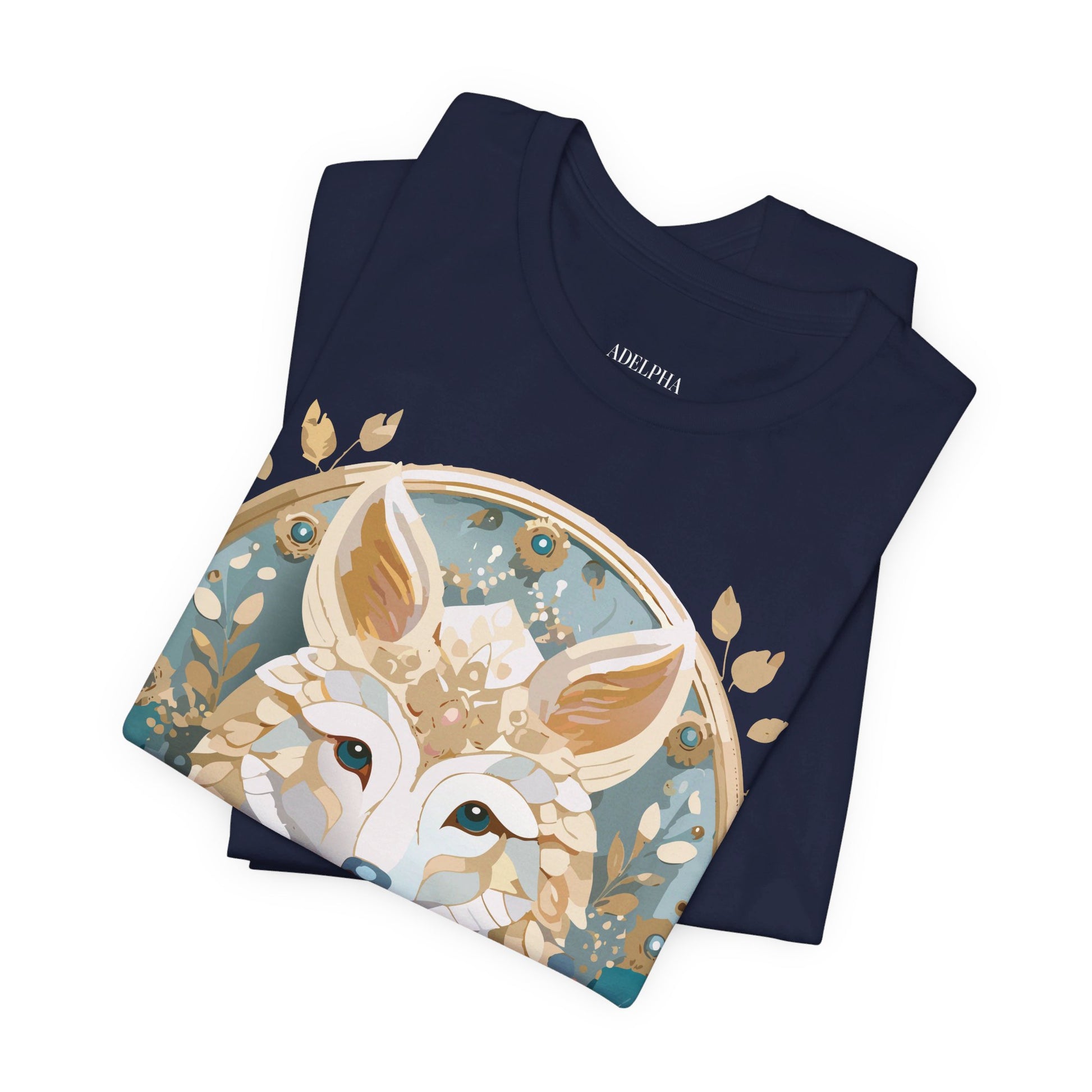 Natural Cotton Tee Shirt - Medallion Collection Printify