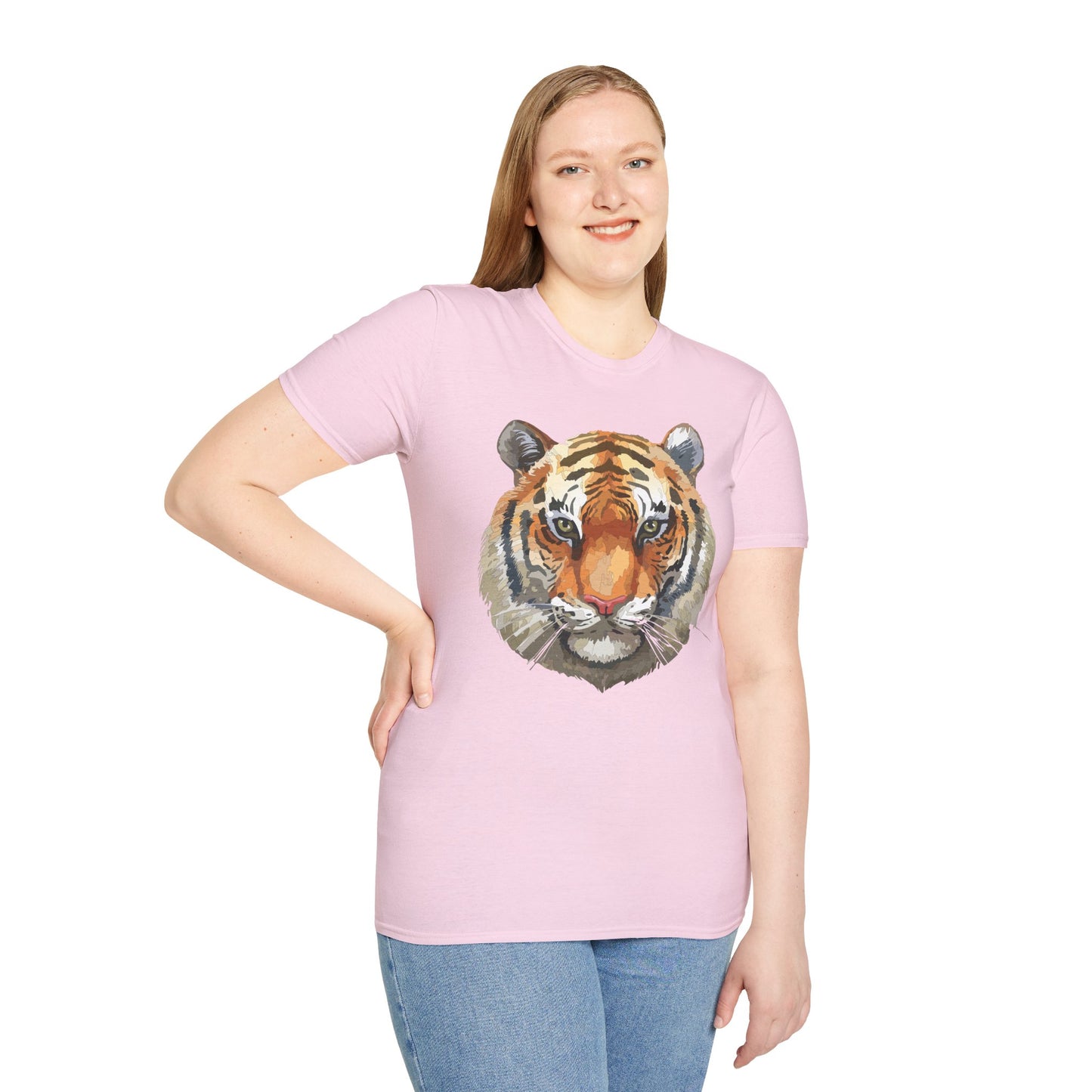 Tiger Shirt, Shirt with Tiger, Animal Tee, Shirt with Animals
