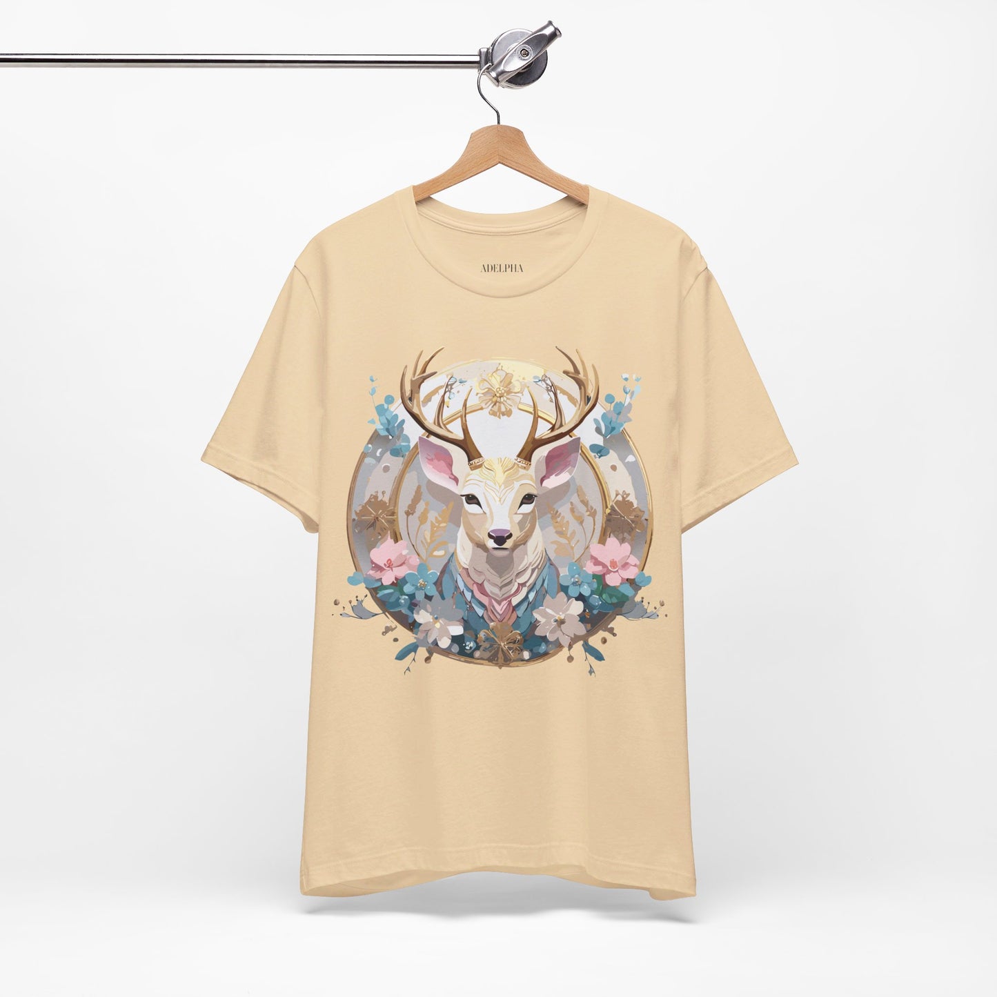 Natural Cotton Tee Shirt - Medallion Collection Printify