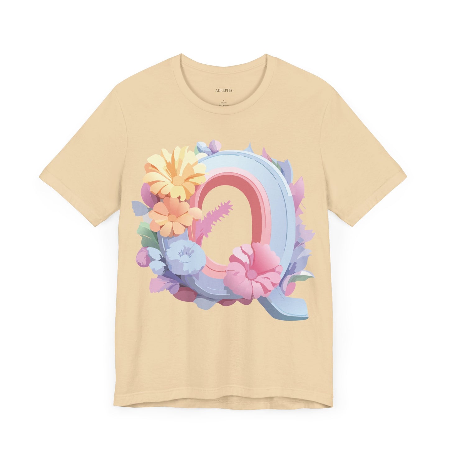 Letter Shirt, Letter Q Shirt - ADELPHA