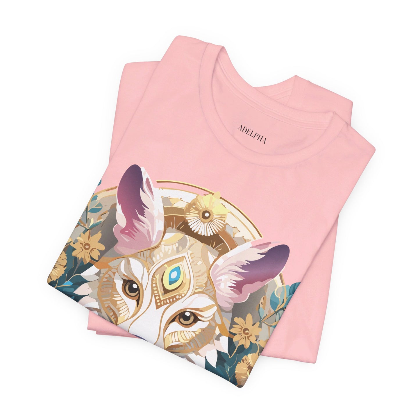 Natural Cotton Tee Shirt - Medallion Collection Printify