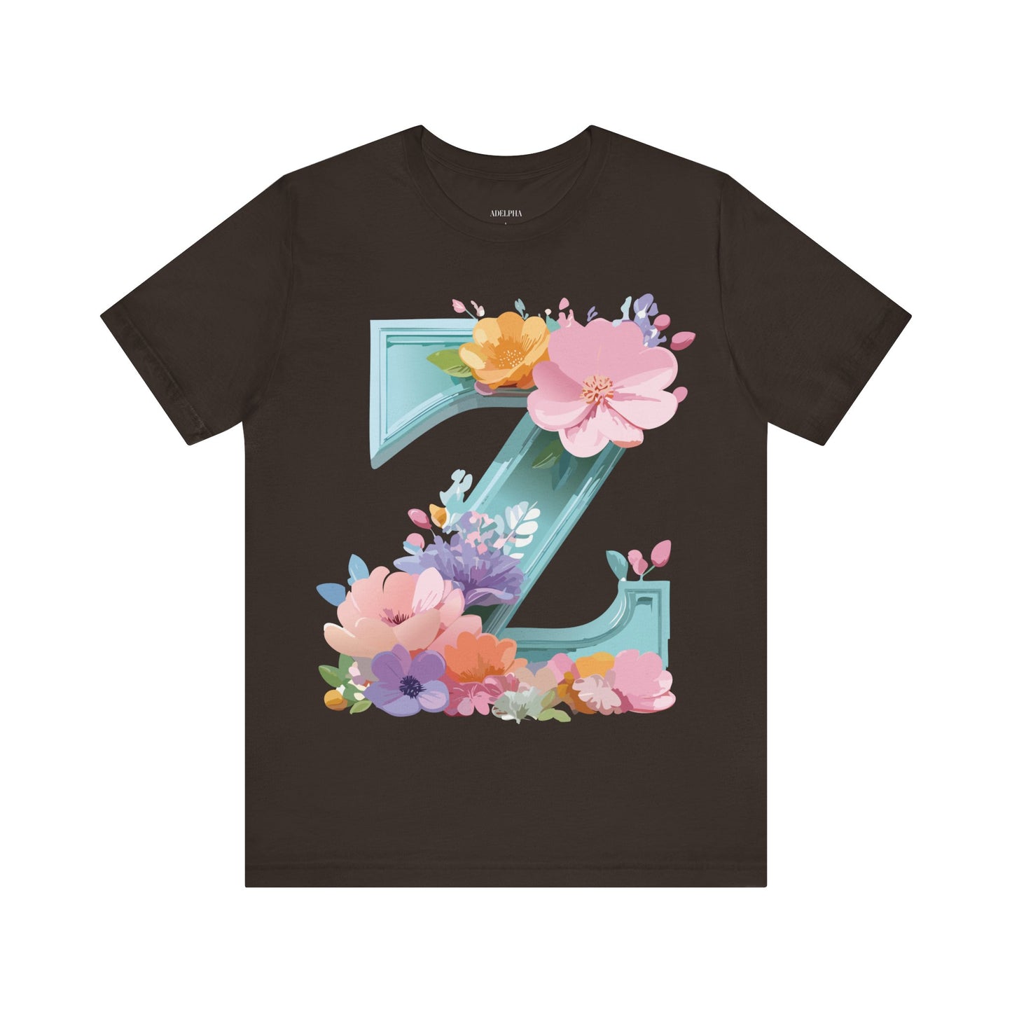 Natural Cotton Tee Shirt - Letters Collection - Z Printify