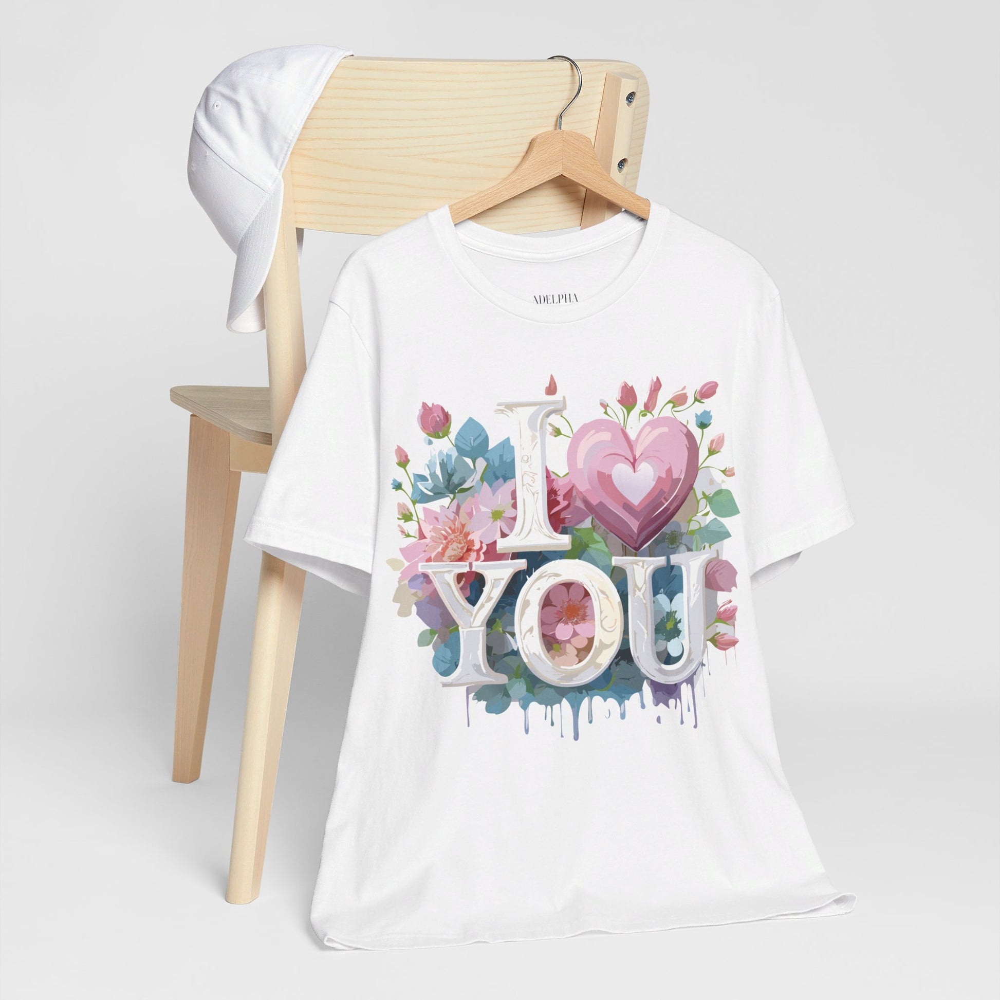 Natural Cotton Tee Shirt - Love story Collection Printify