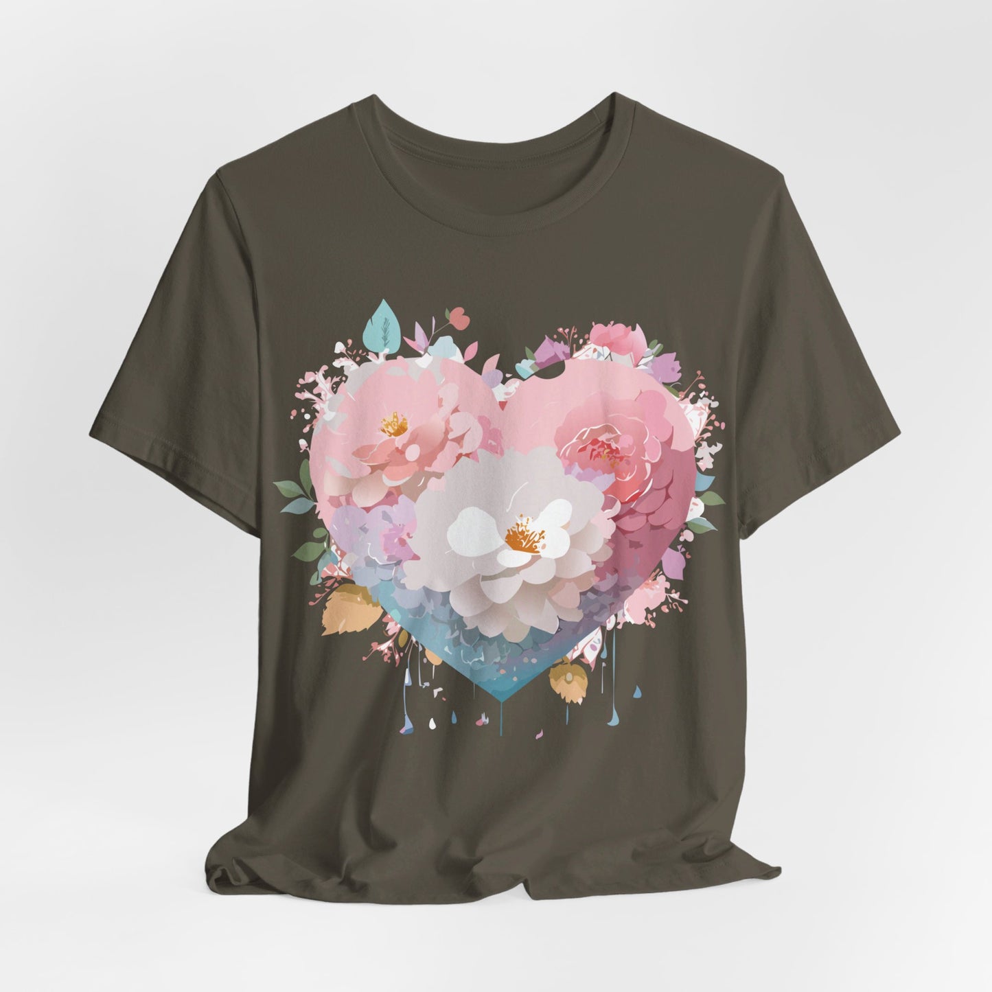 Natural Cotton Tee Shirt - Love Story Collection Printify