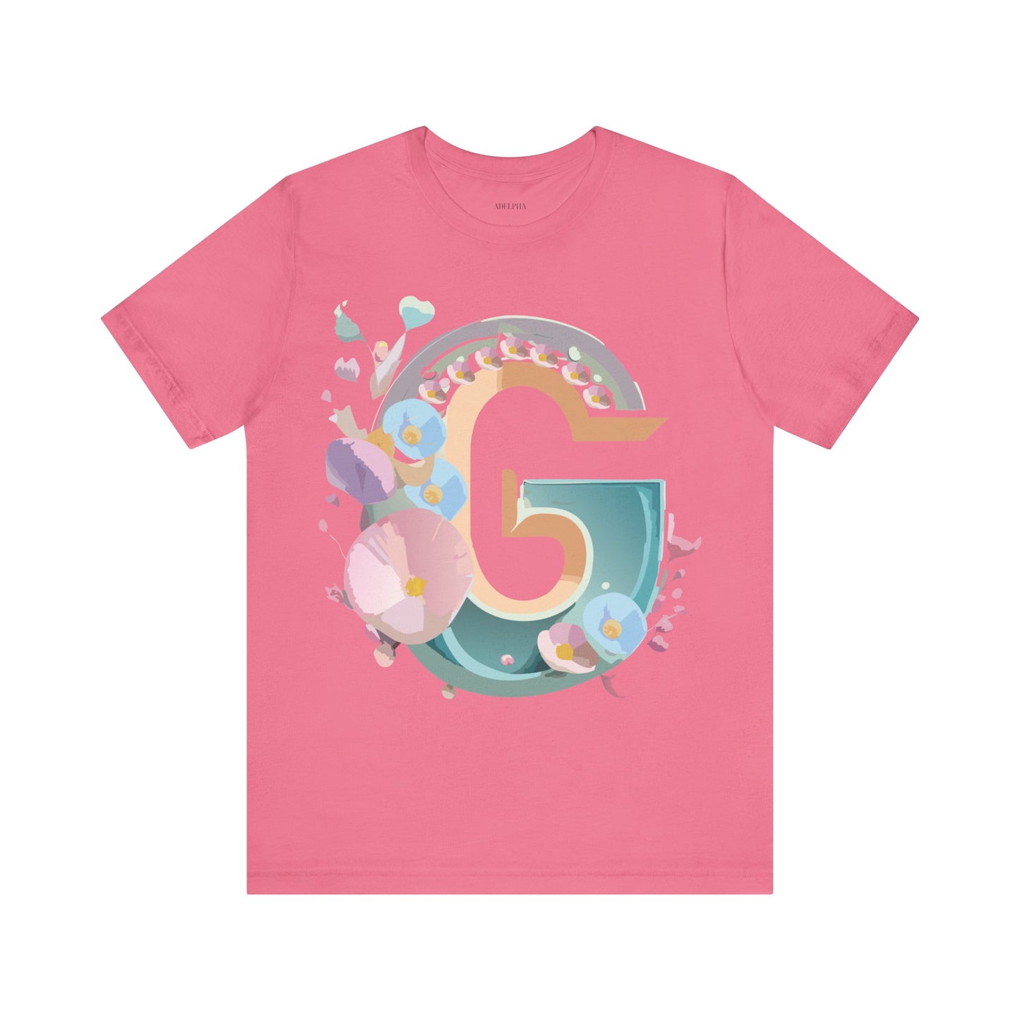 Natural Cotton Tee Shirt - Letters Collection - G Printify