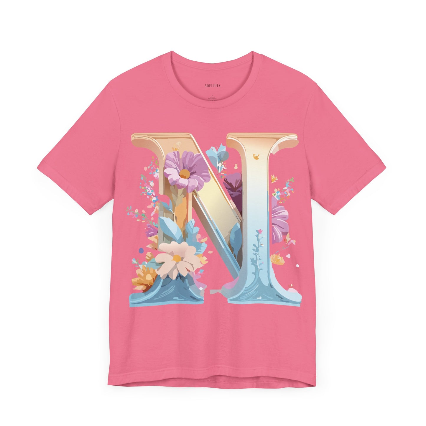 Letter Shirt, Letter N Shirt - ADELPHA