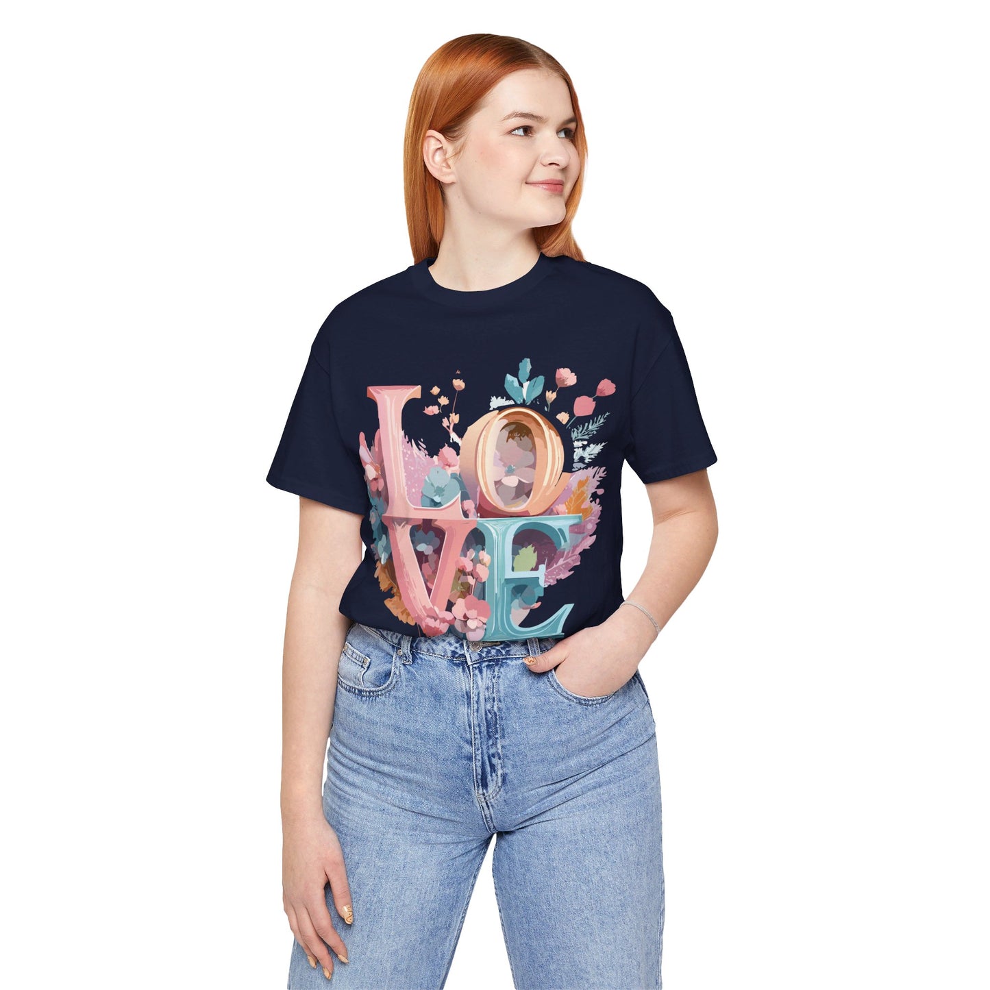 Natural Cotton Tee Shirt - Love Story Collection Printify