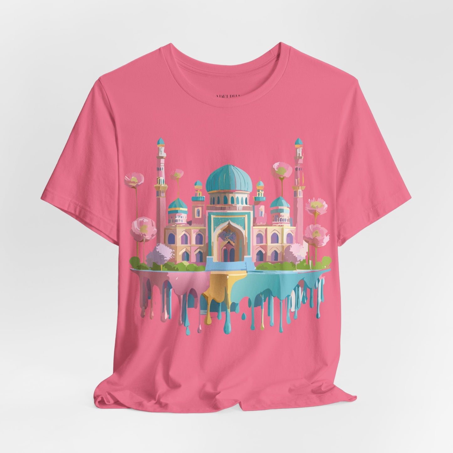 Natural Cotton Tee Shirt - Tashkent, Uzbekistan Printify