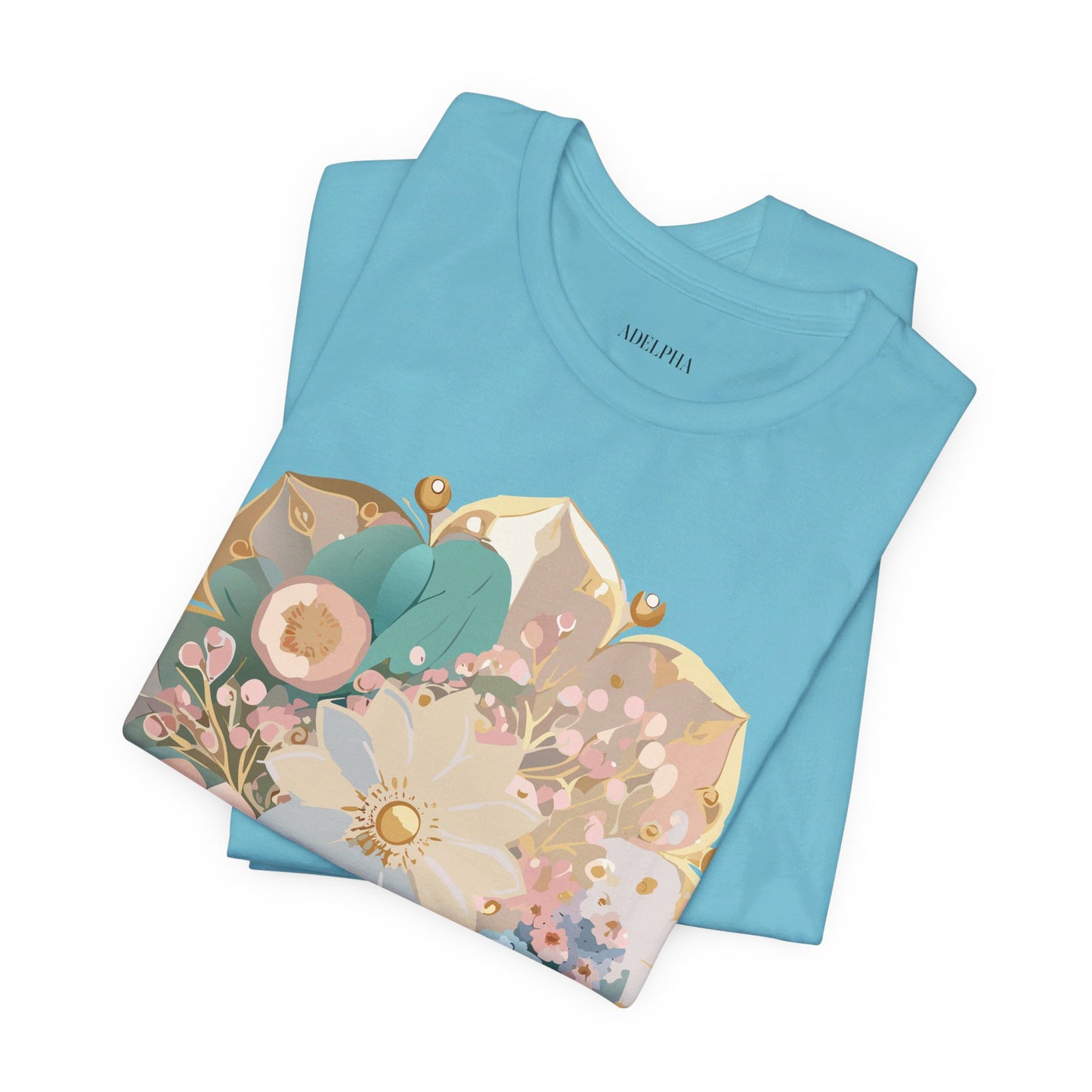 Natural Cotton Tee Shirt - Medallion Collection Printify