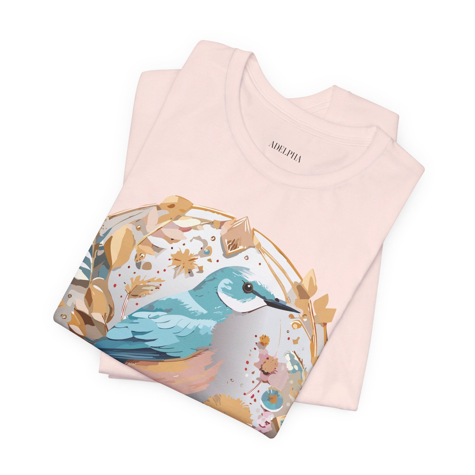 Natural Cotton Tee Shirt - Medallion Collection Printify
