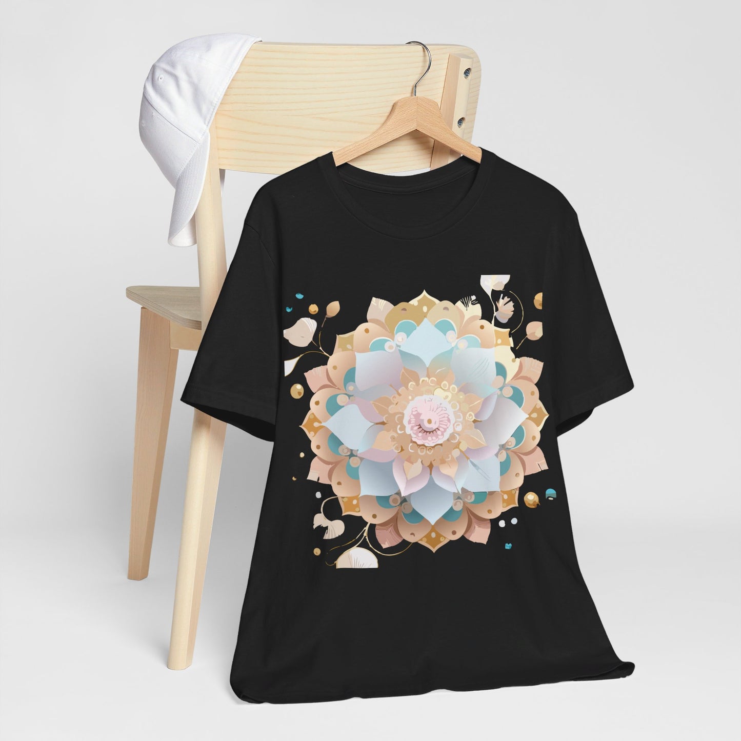 Natural Cotton Tee Shirt - Medallion Collection Printify