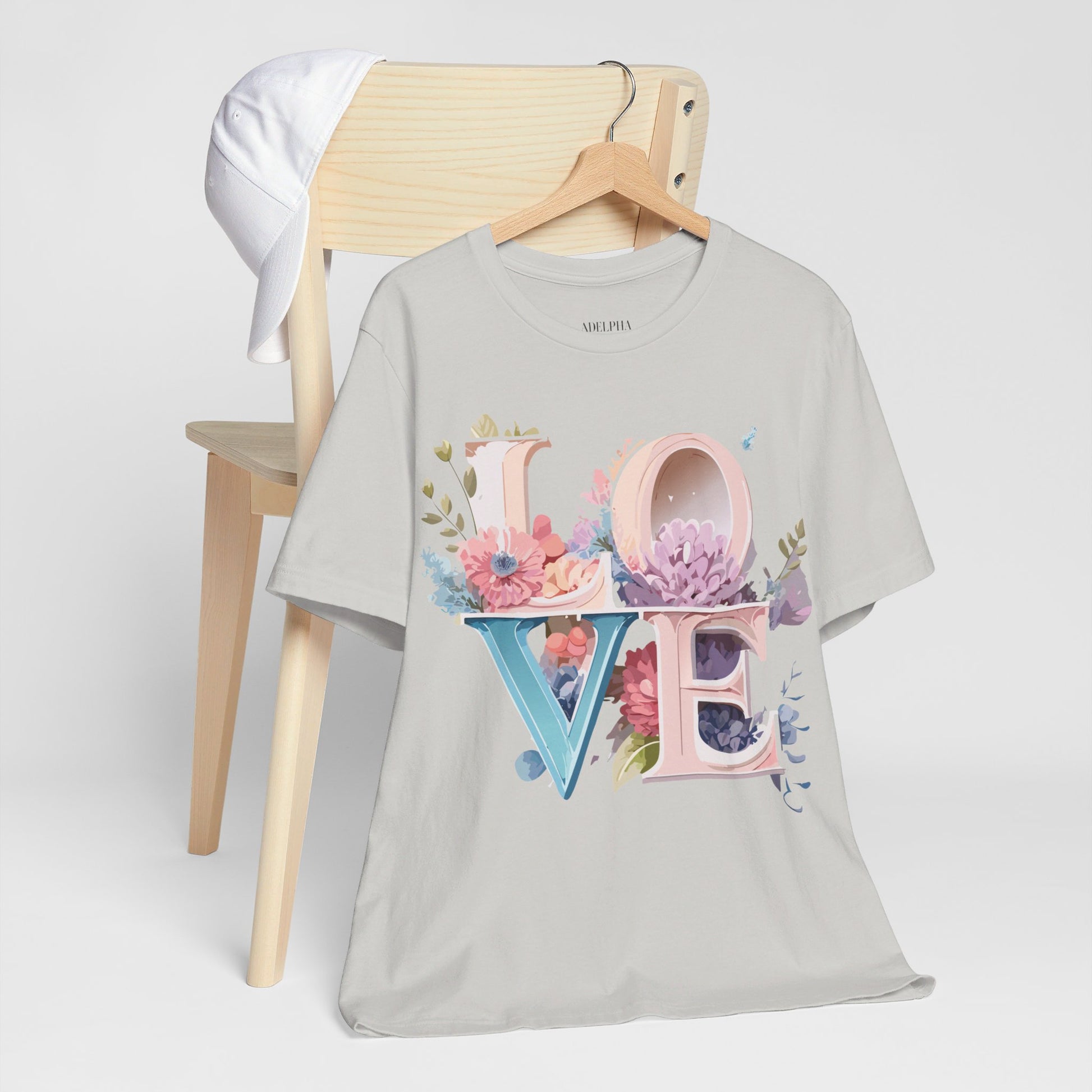 Natural Cotton Tee Shirt - Love story Collection Printify