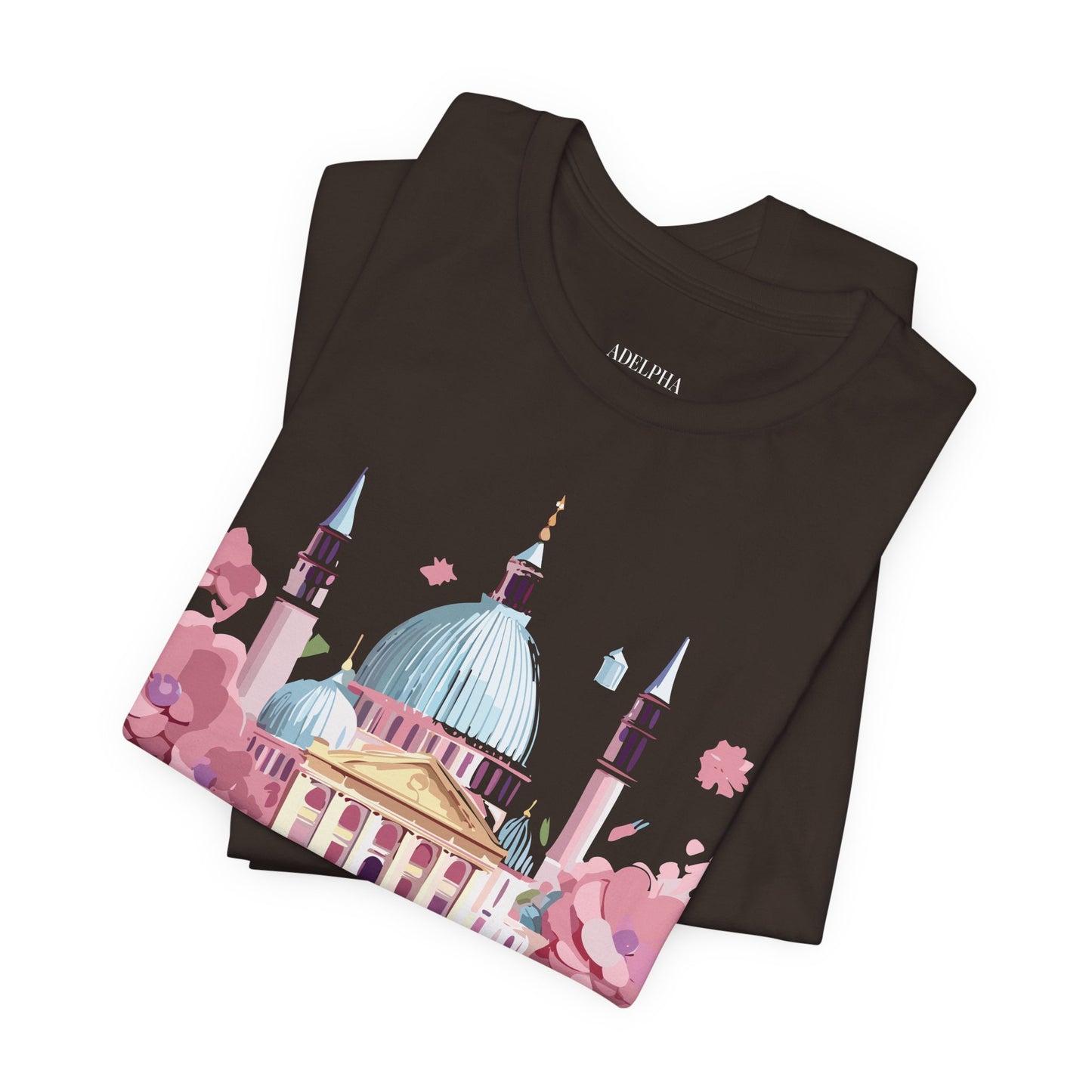 Natural Cotton Tee Shirt - Beautiful Places Collection - Venice Printify
