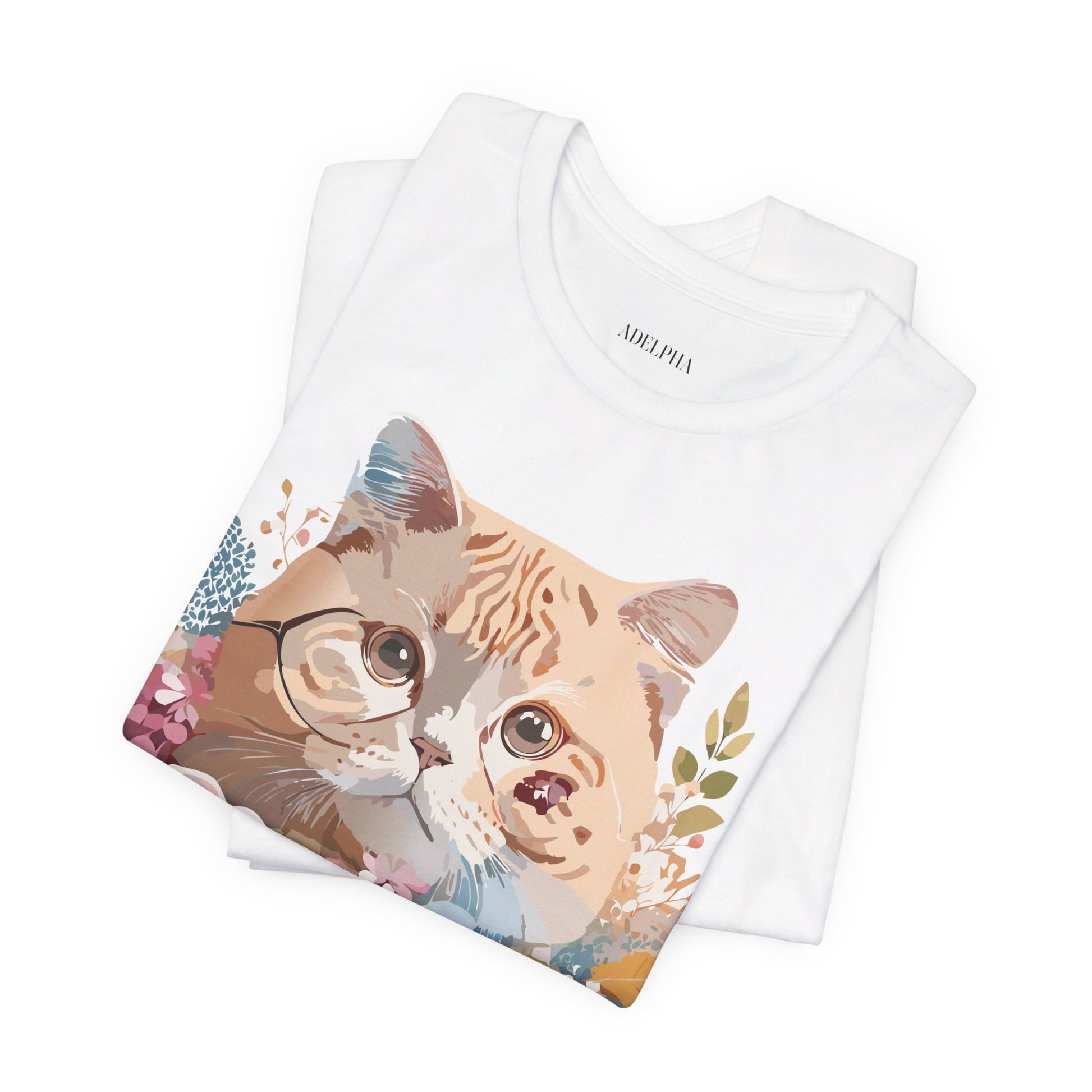 Cat Shirt, Shirt with Cat - ADELPHA