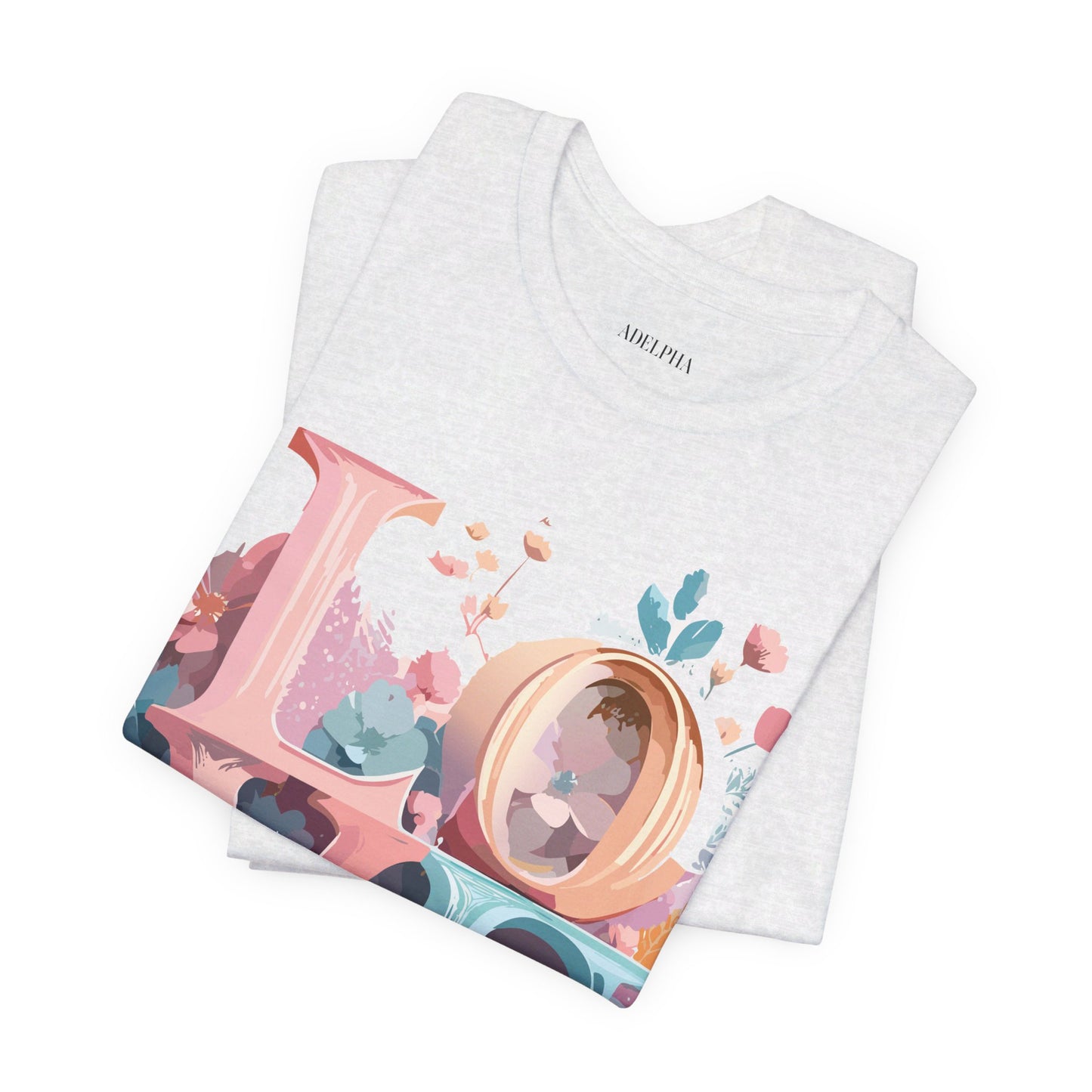 Natural Cotton Tee Shirt - Love story Collection Printify