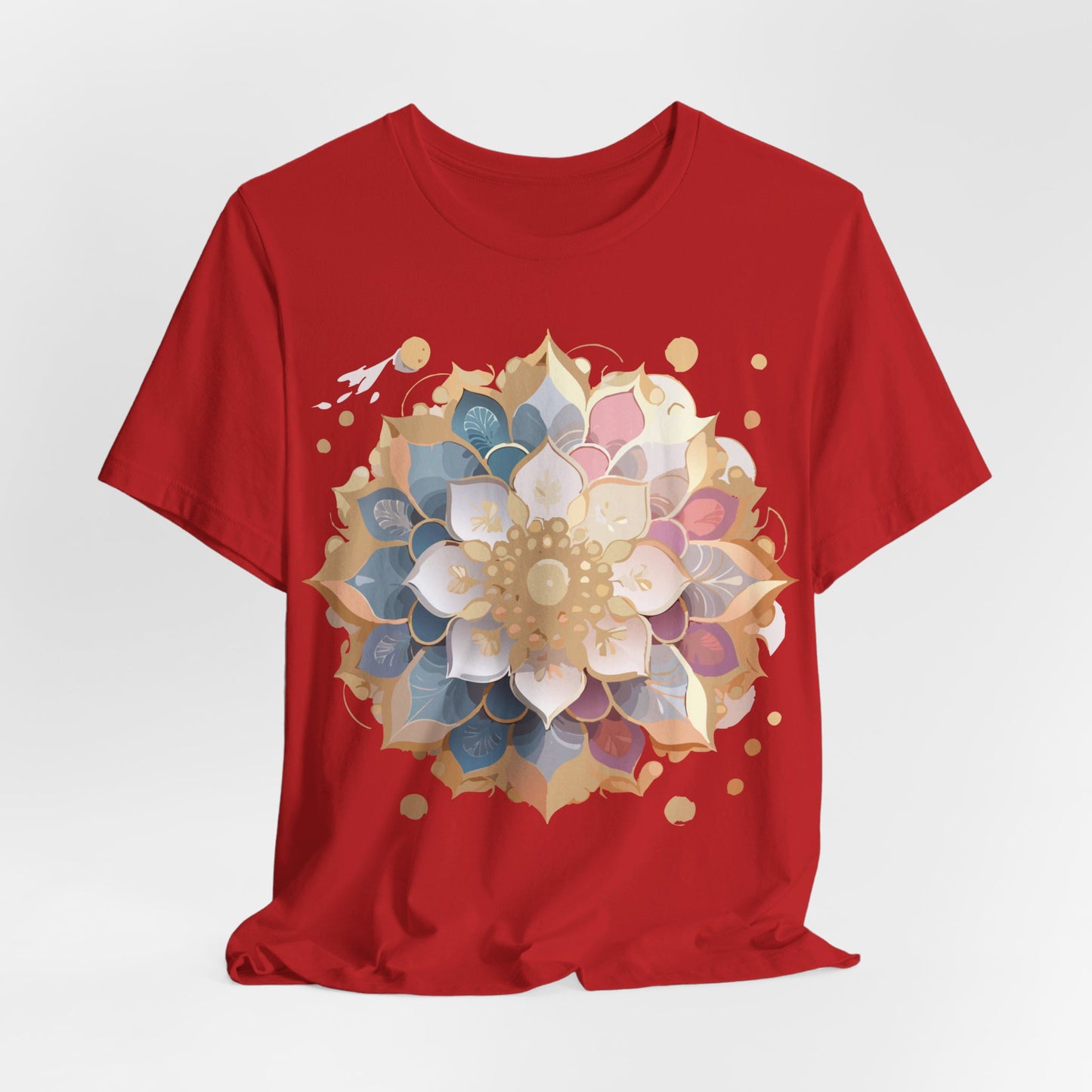 Natural Cotton Tee Shirt - Medallion Collection Printify
