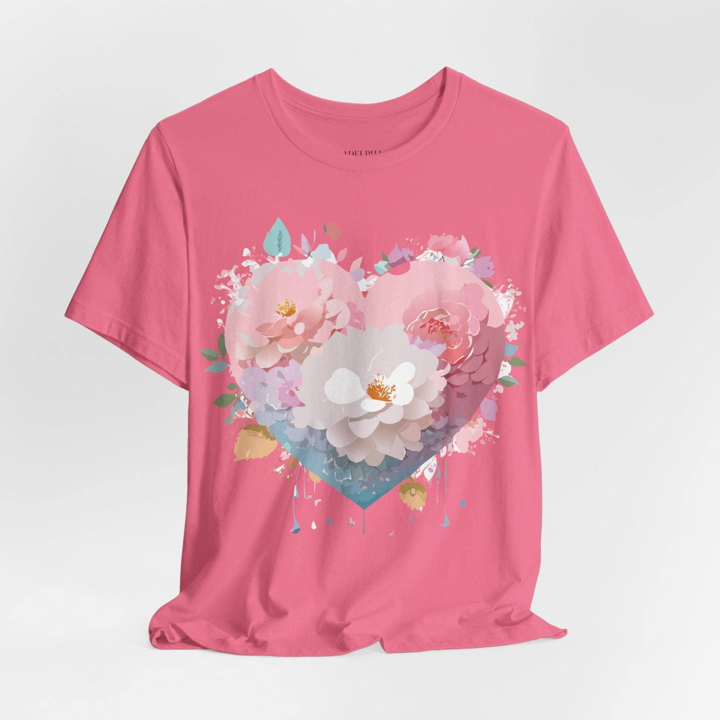 Natural Cotton Tee Shirt - Love story Collection Printify