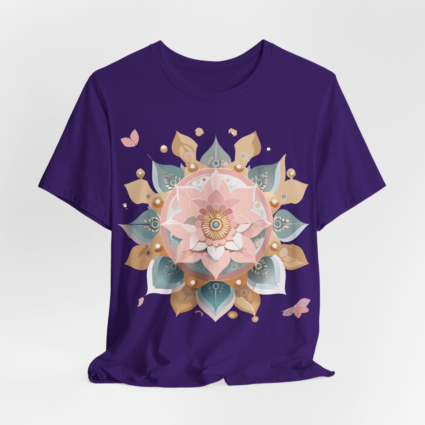 Natural Cotton Tee Shirt - Medallion Collection Printify