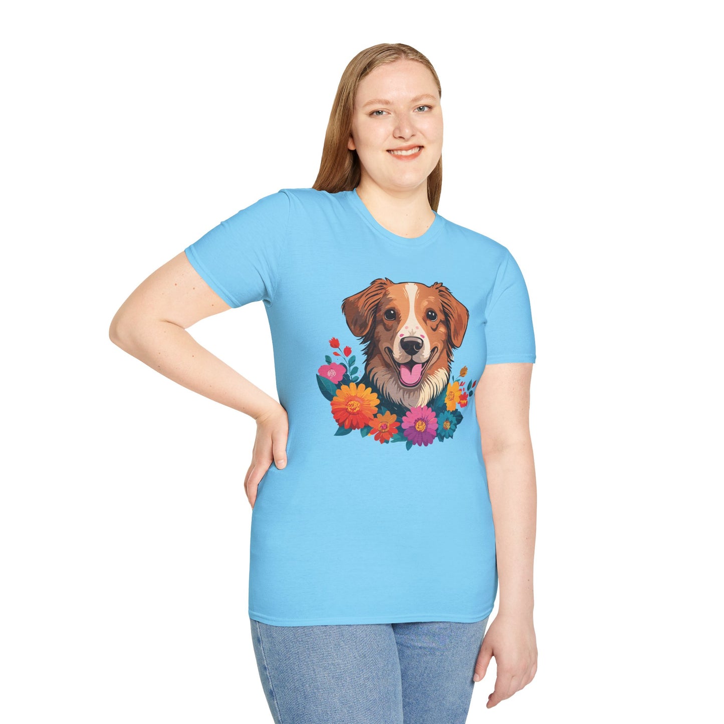 Dog Shirt, Shirt with Dog, Animal Tee, Shirt with Animals