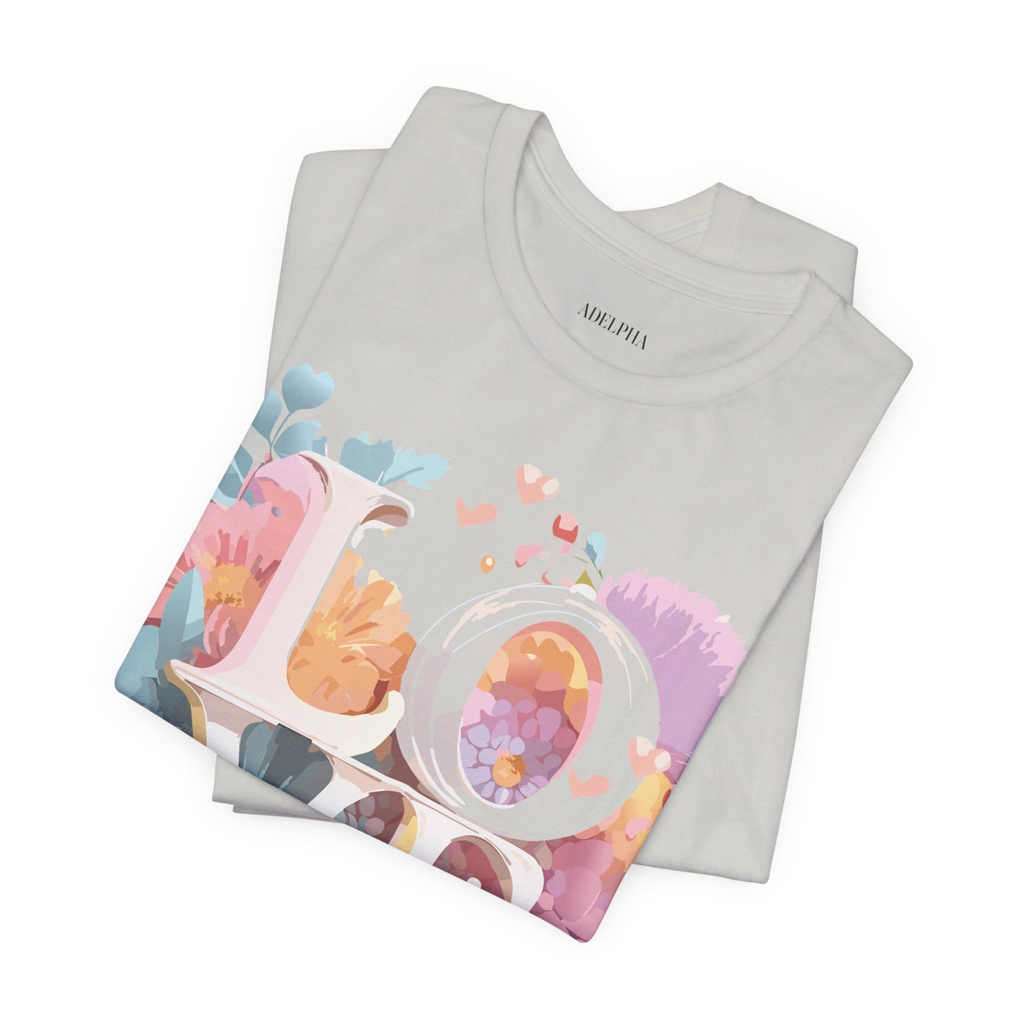 Natural Cotton Tee Shirt - Love story Collection Printify