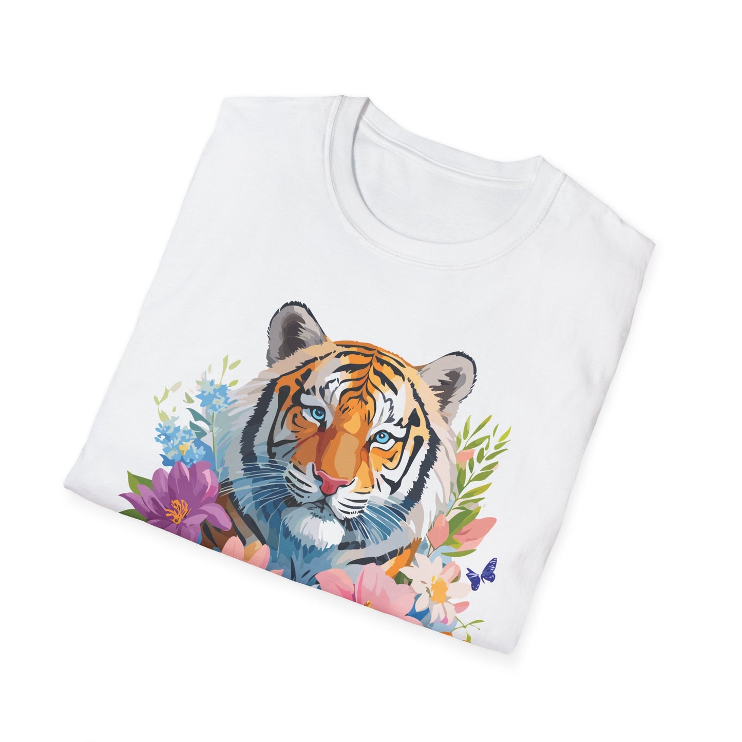 Tiger Shirt, Shirt with Tiger, Animal Tee, Shirt with Animals
