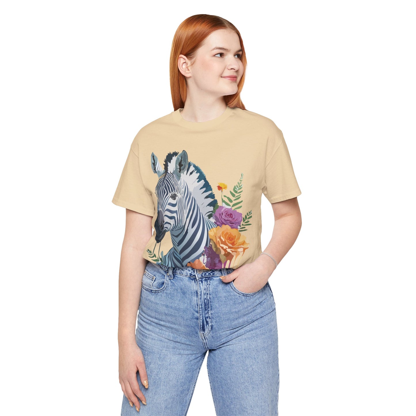 Shirt with Animals | Zebra Printify
