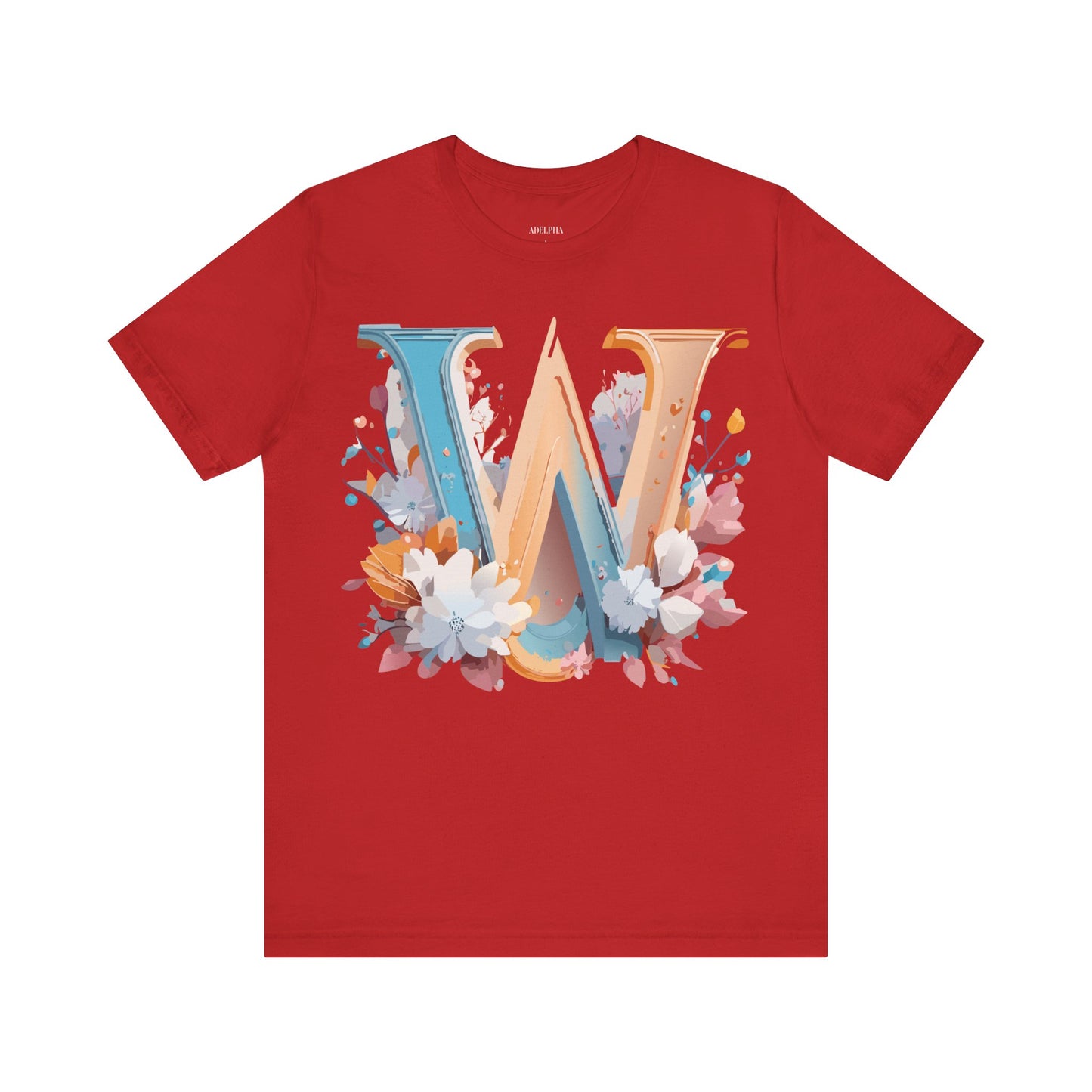 Natural Cotton Tee Shirt - Letters Collection - W Printify