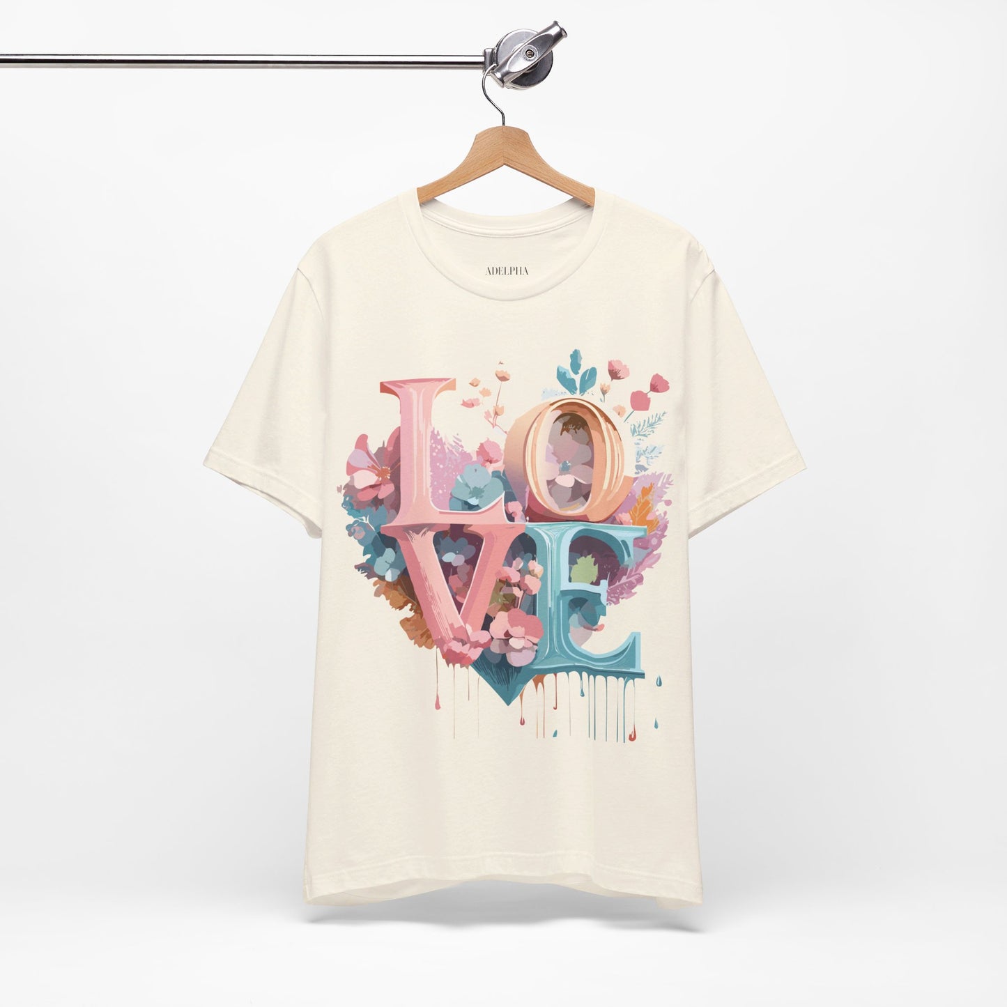 Natural Cotton Tee Shirt - Love story Collection Printify