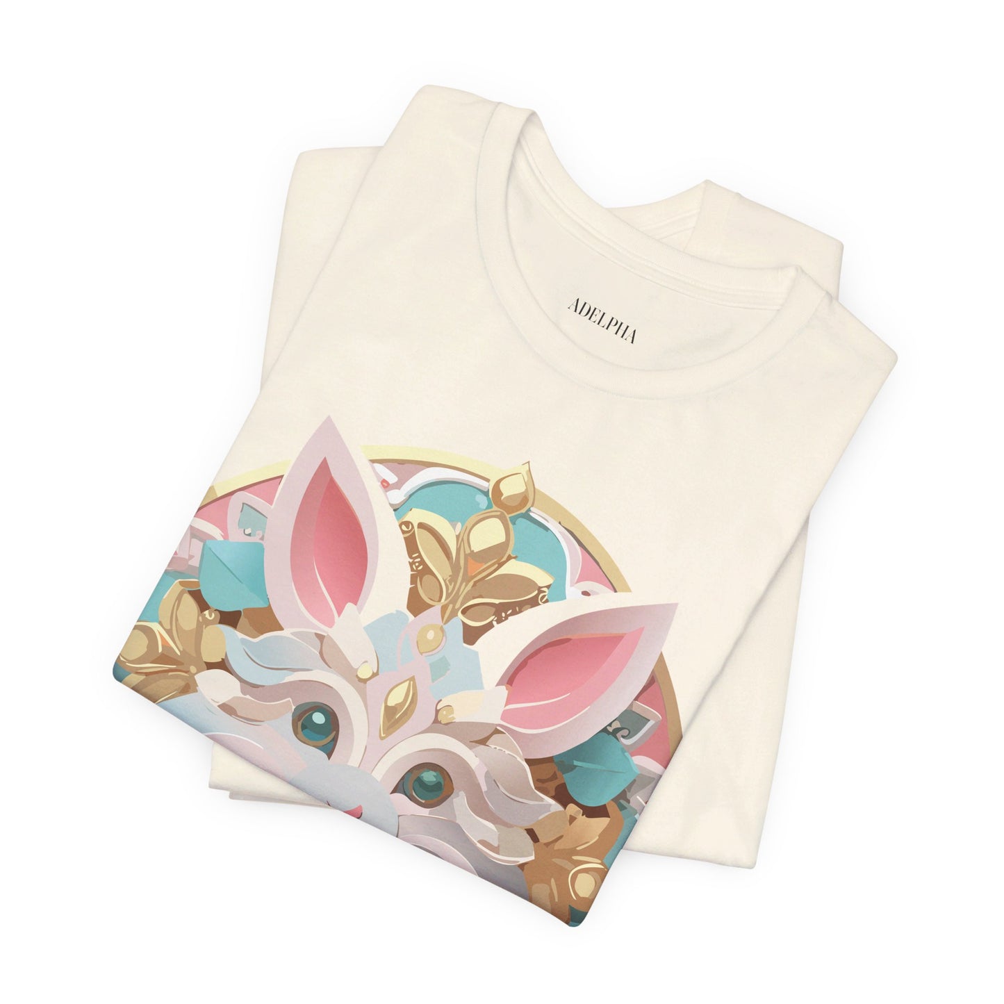 Natural Cotton Tee Shirt - Medallion Collection Printify