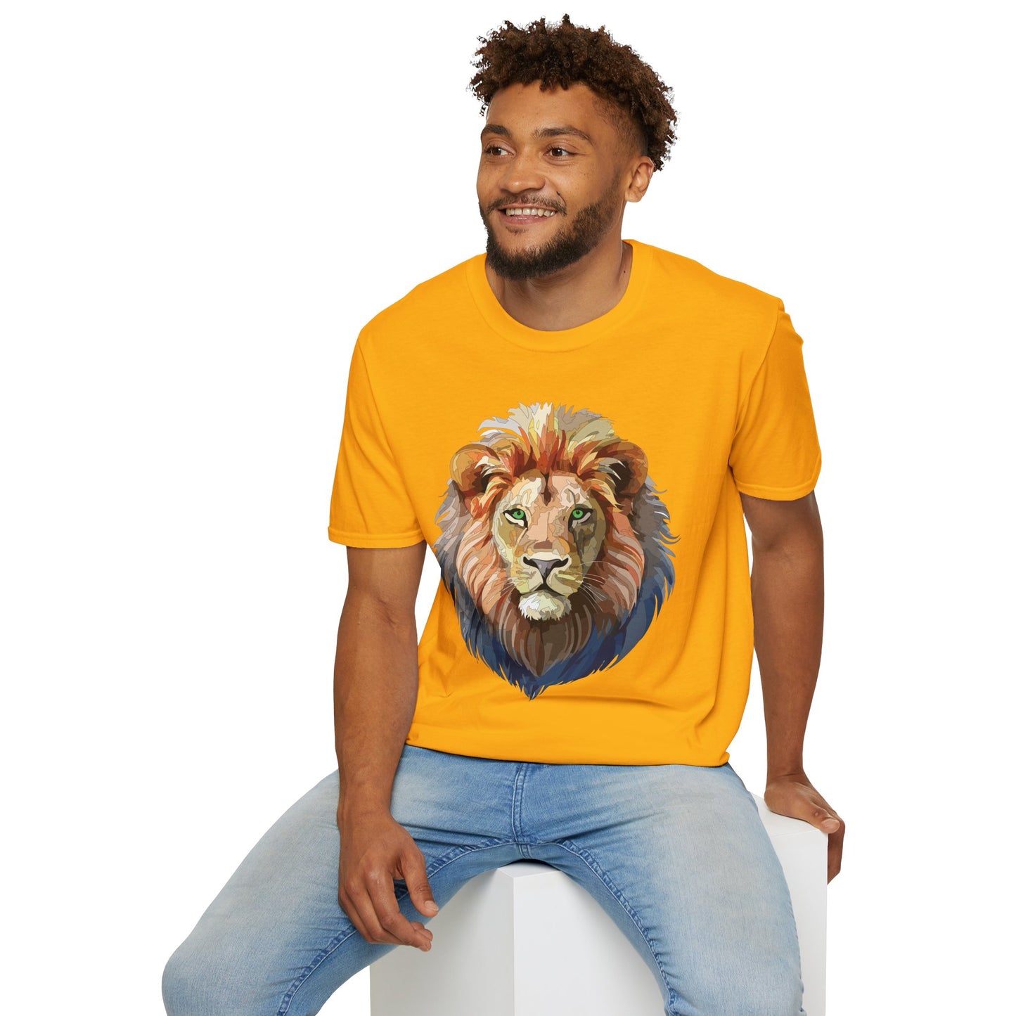 Lion Shirt, Shirt with Lion, Animal Tee, Shirt with Animals