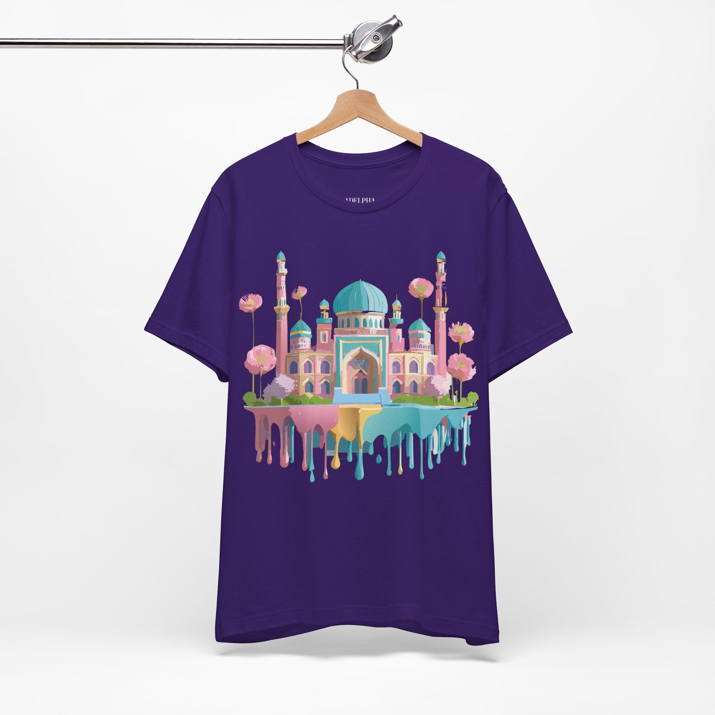 Natural Cotton Tee Shirt - Tashkent, Uzbekistan Printify