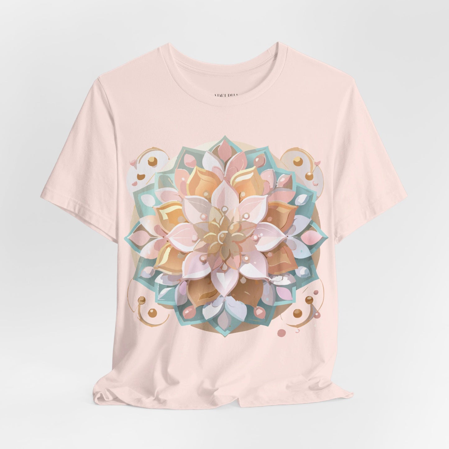 Natural Cotton Tee Shirt - Medallion Collection Printify