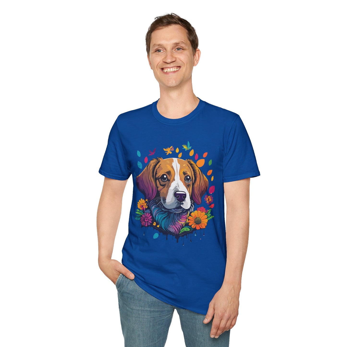 Dog Shirt, Shirt with Dog, Animal Tee, Shirt with Animals