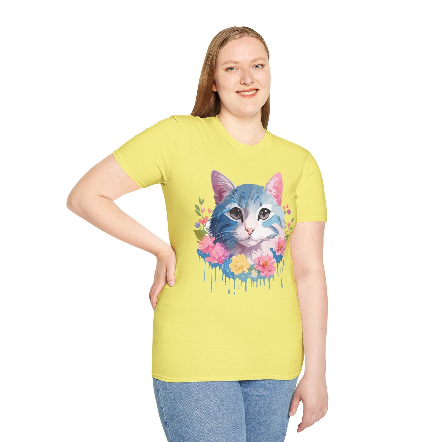 Cat Shirt, Shirt with Cat, Cats Tee, Kitten Tee