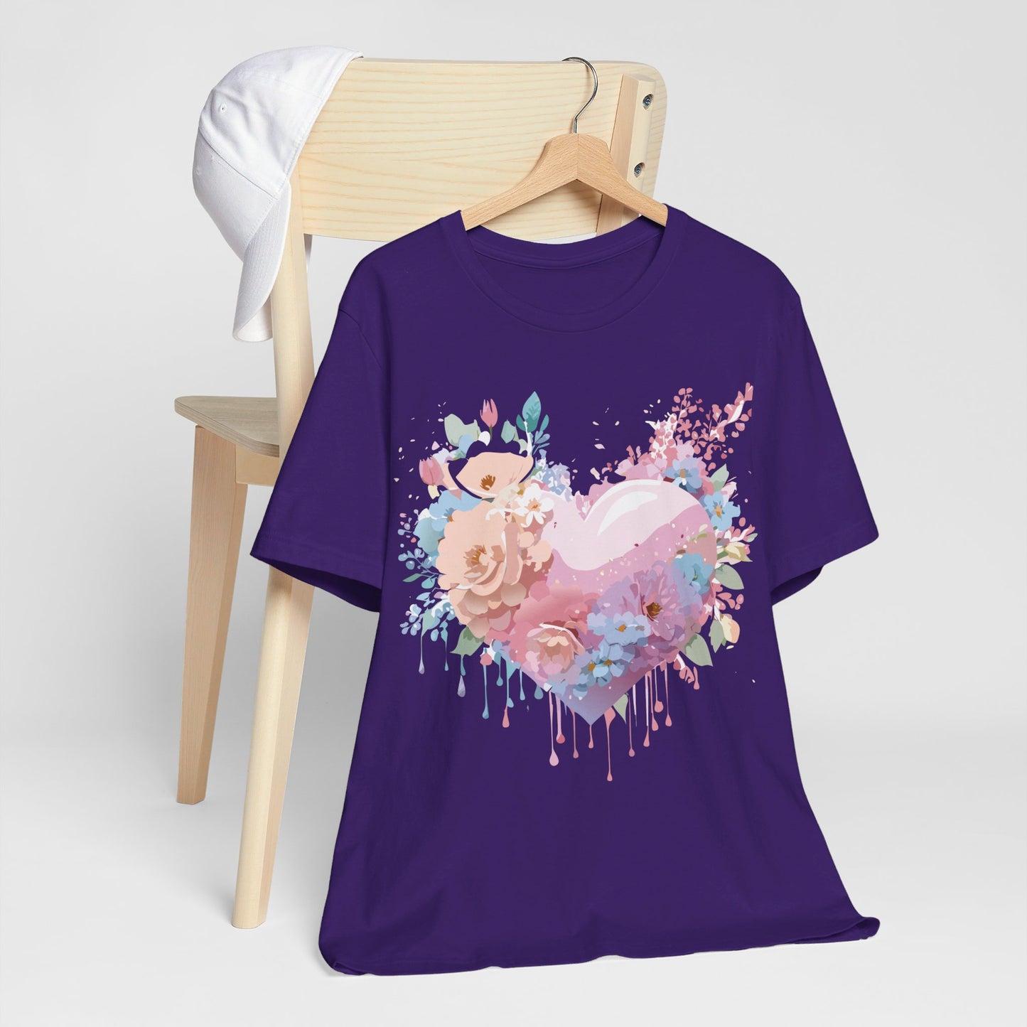 Natural Cotton Tee Shirt - Love Story Collection Printify